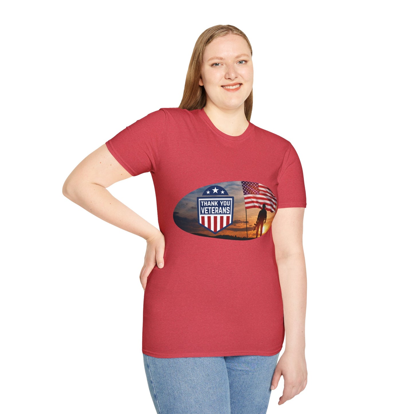 Thank You Veterans Unisex Short Sleeve T-Shirt TYV.SS003x