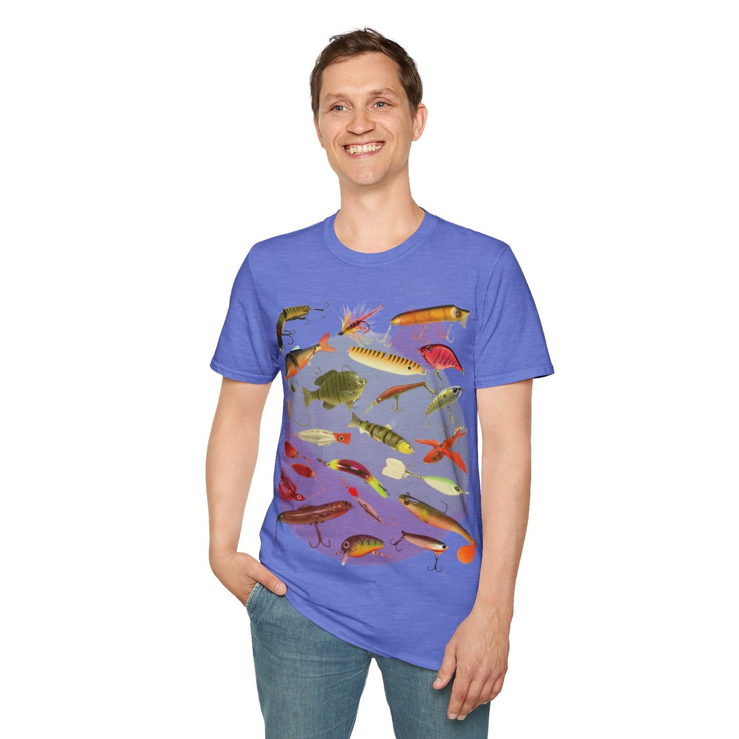"Lures, Lures, Lures" Unisex Short Sleeve T-Shirt LUR.SSa4ax