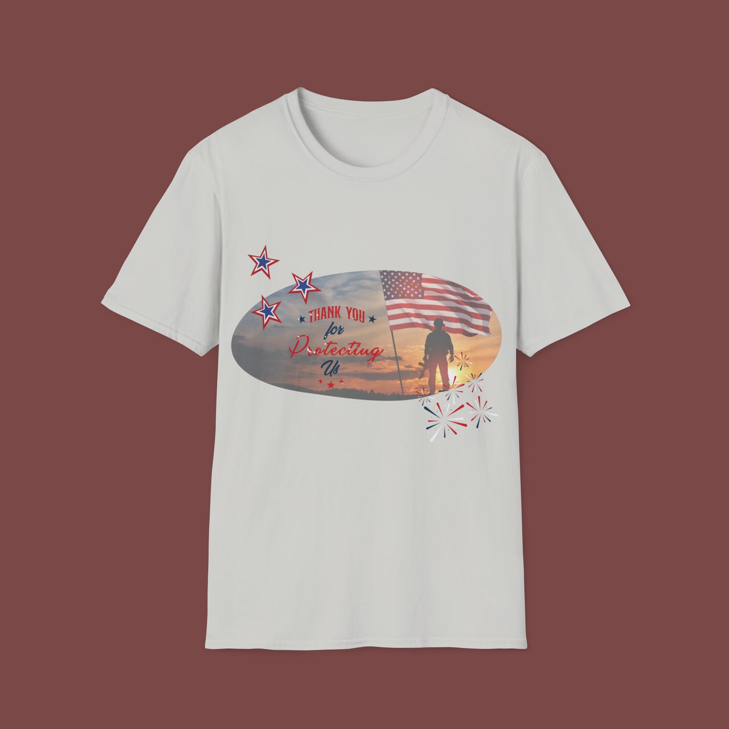 Thank You Veterans Unisex Short Sleeve T-Shirt TYV.SS02zx