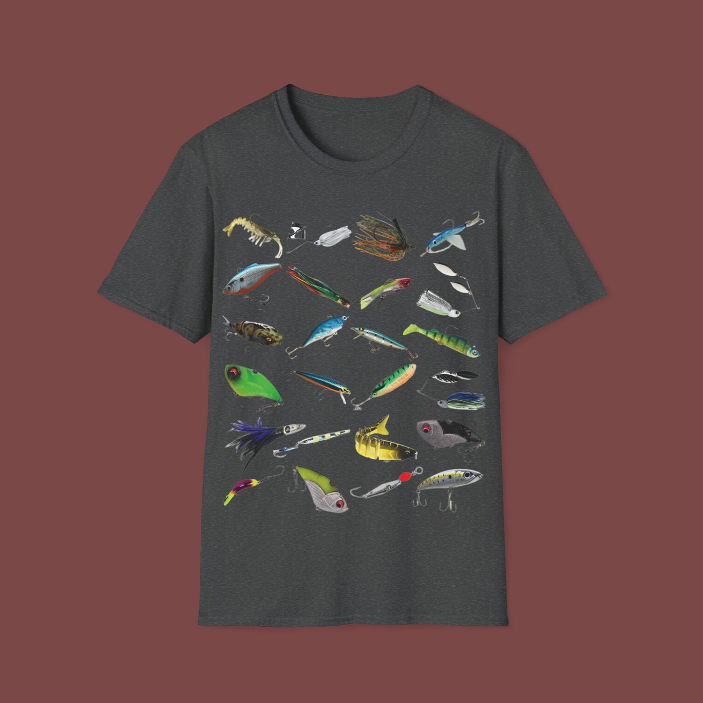 "Lures, Lures, Lures" Unisex Short Sleeve T-Shirt LUR.SSa2bx