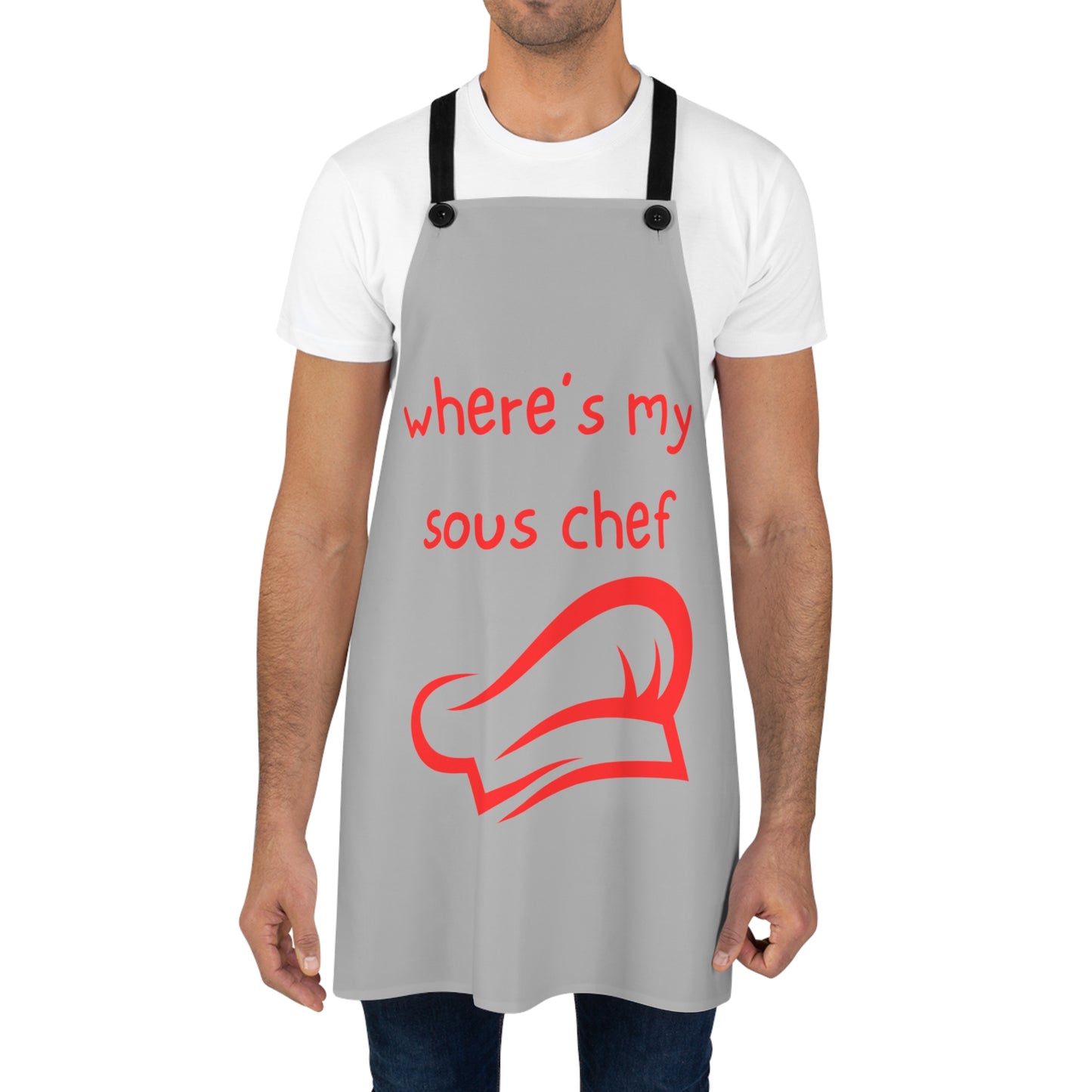 "Where's My Sous Chef" Apron SC35rlg