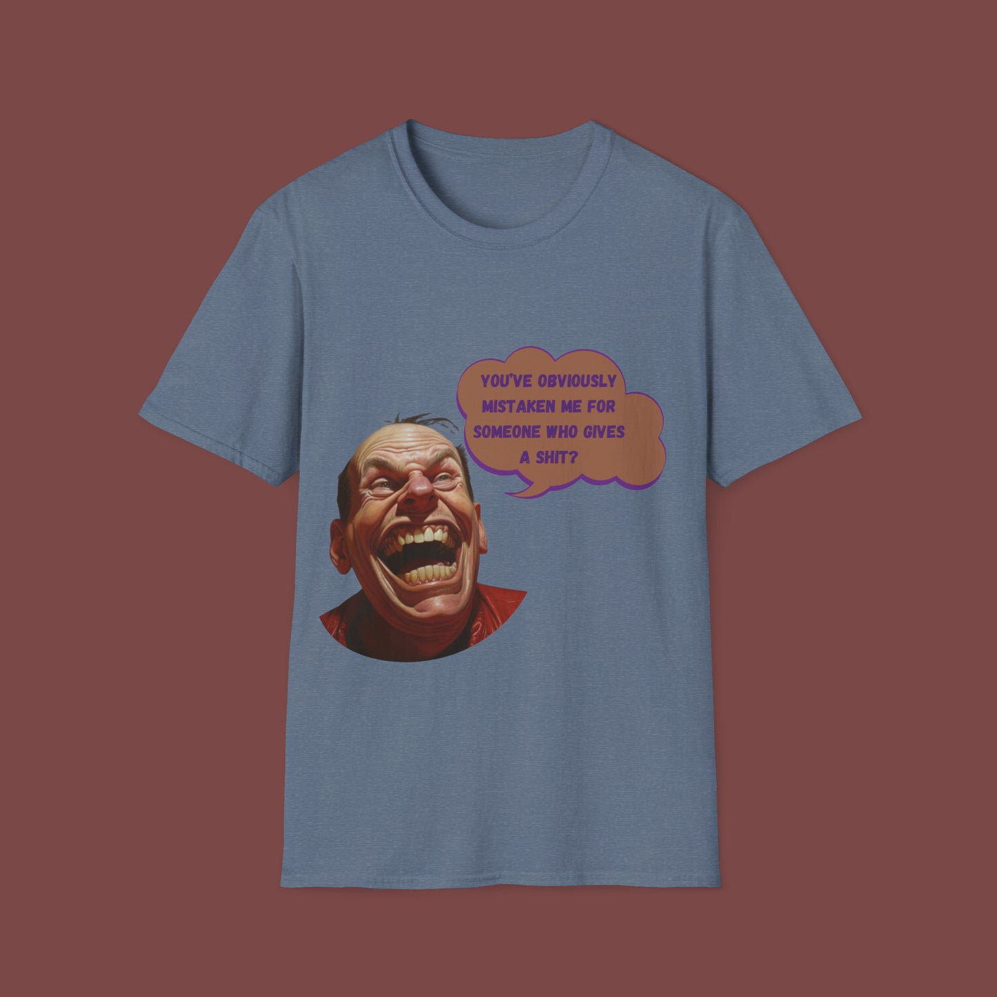 "Who Gives A Shit" Unisex Short Sleeve T-Shirt WGS.SS4fx