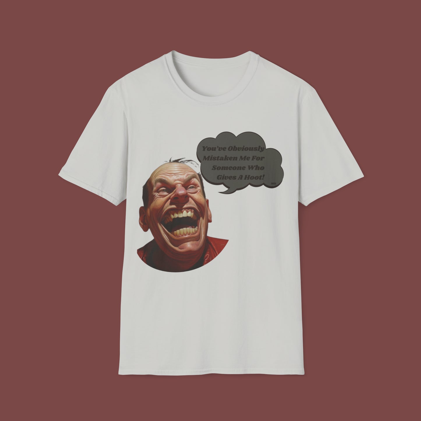 "Who Gives A Hoot" Unisex Short Sleeve T-Shirt WGH.SSa2zx