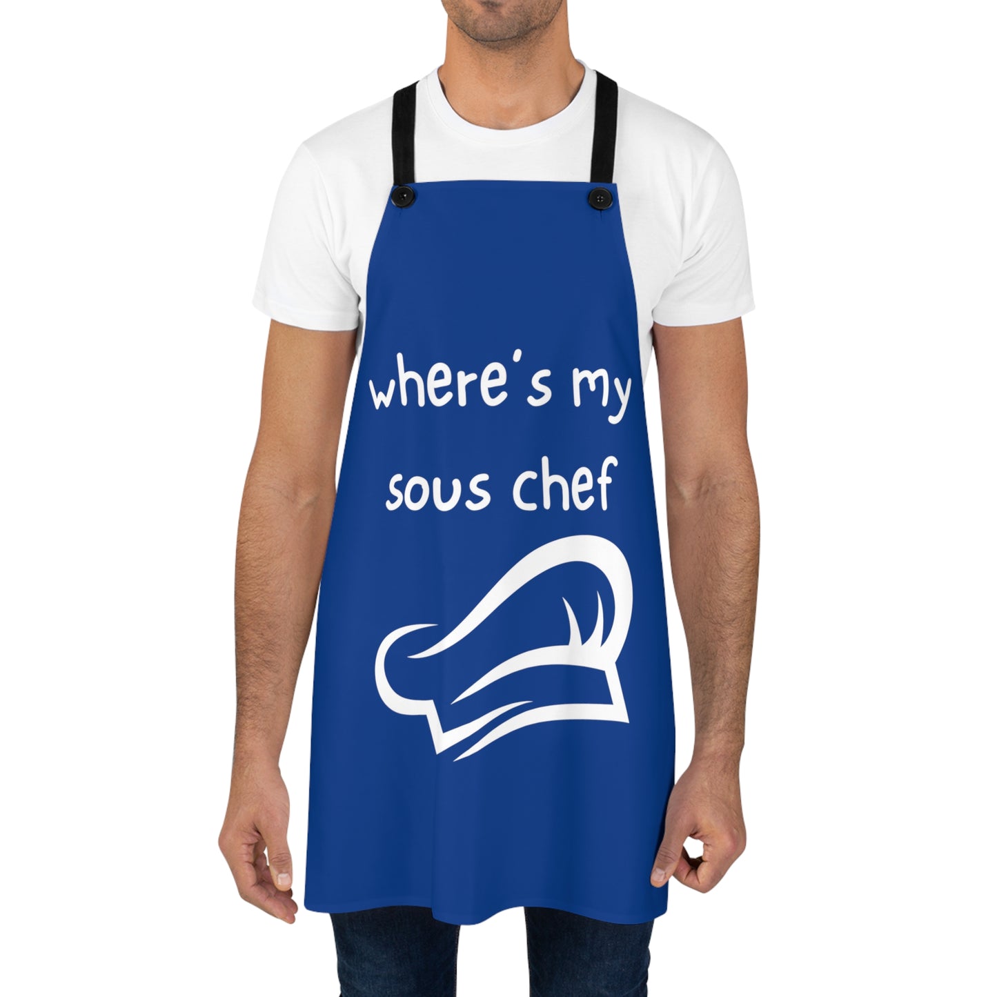 "Where's My Sous Chef" Apron SC45wdb