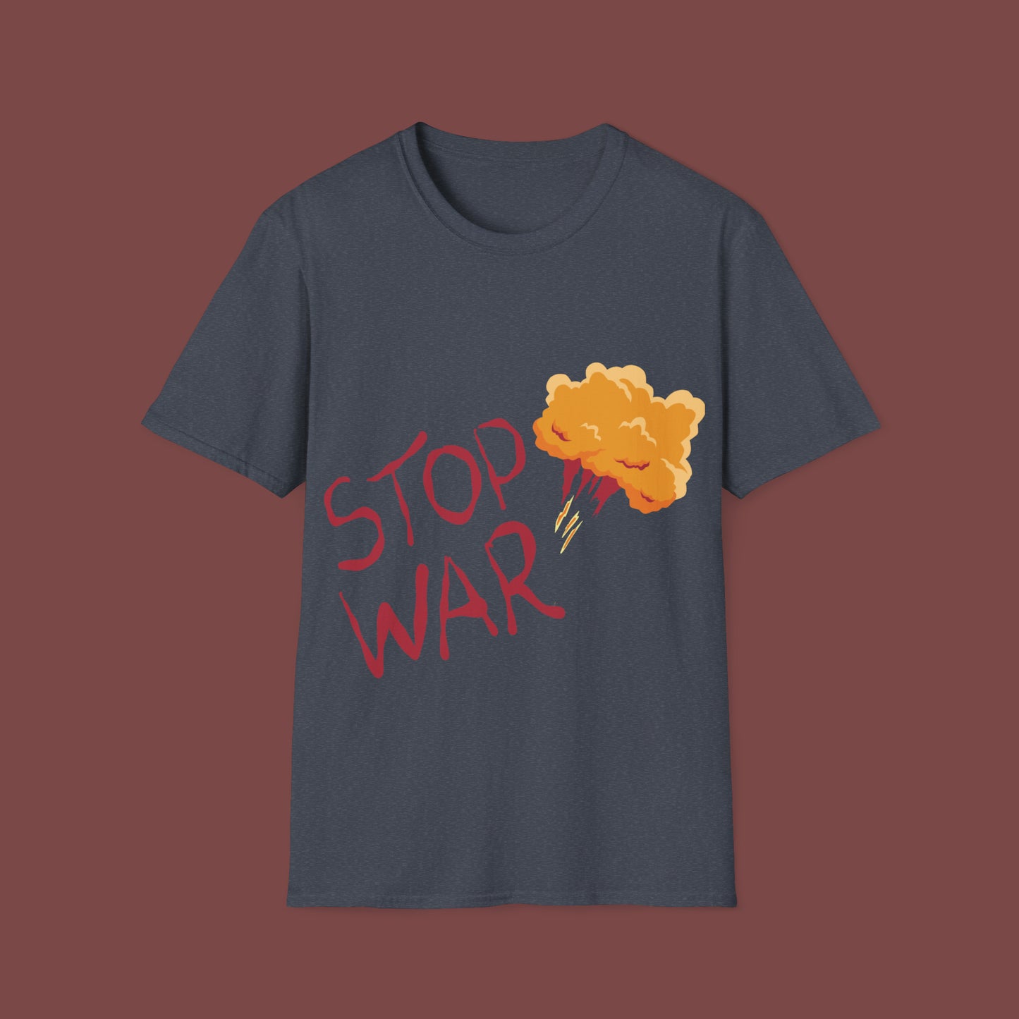 Stop War Unisex Short Sleeve T-Shirt SW.101vx
