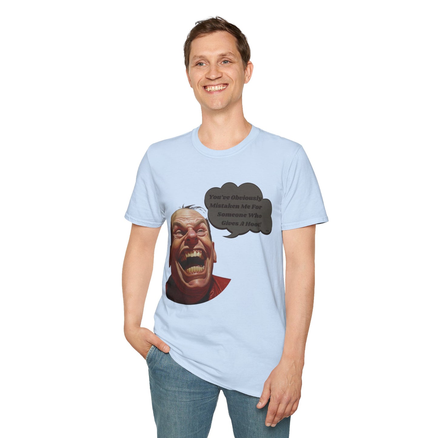 "Who Gives A Hoot" Unisex Short Sleeve T-Shirt WGH.SSa2zx