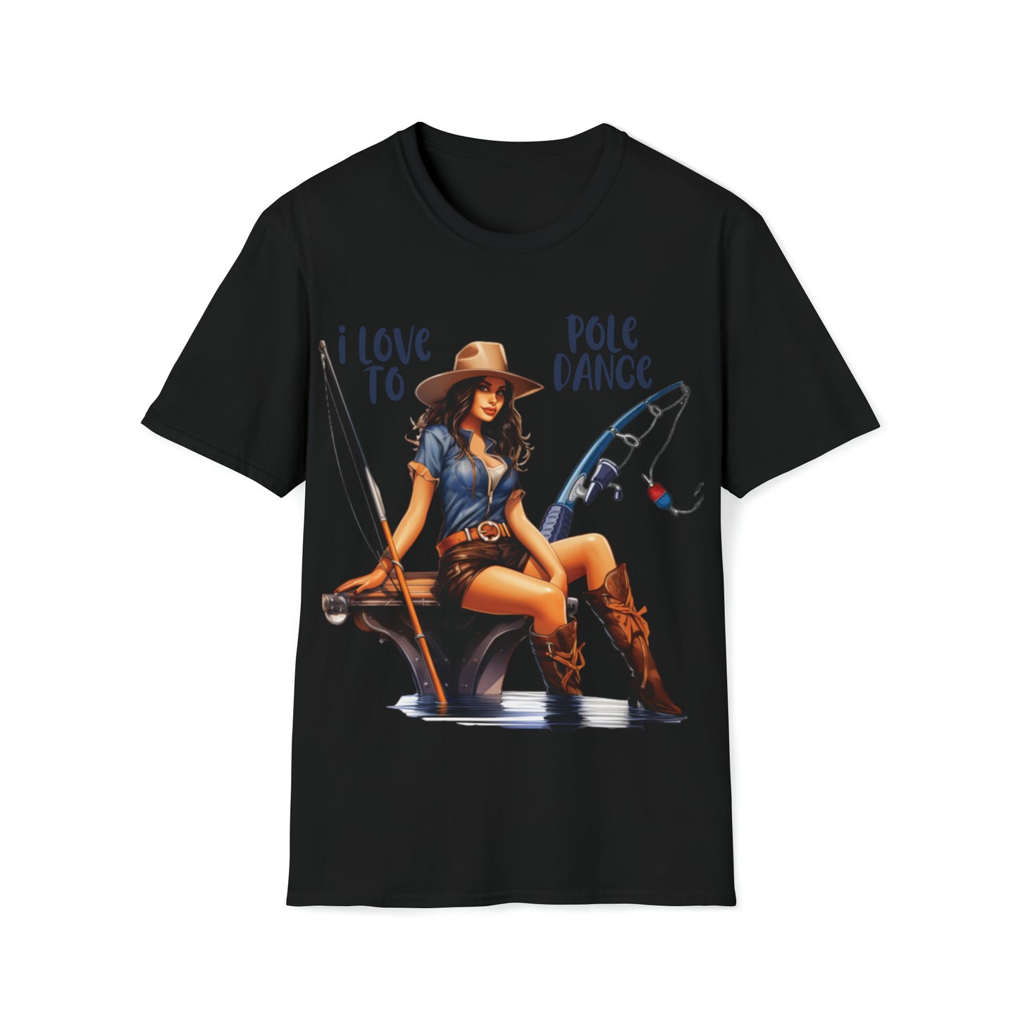 "I Love To Pole Dance" Unisex Short Sleeve T-Shirt PD.SS01