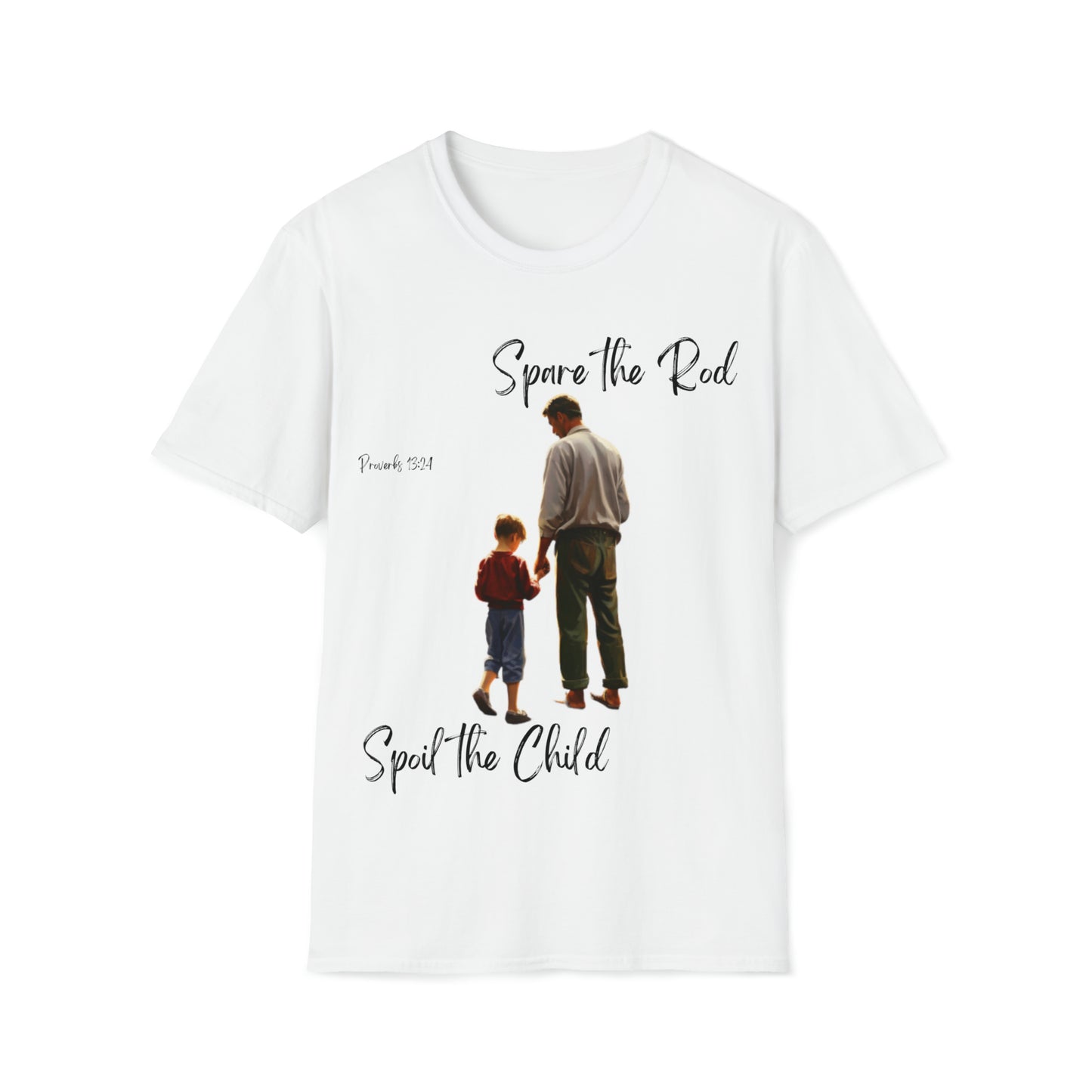 "Spare the Rod, Spoil the Child" Unisex Short Sleeve T-Shirt SRSC.SS01p