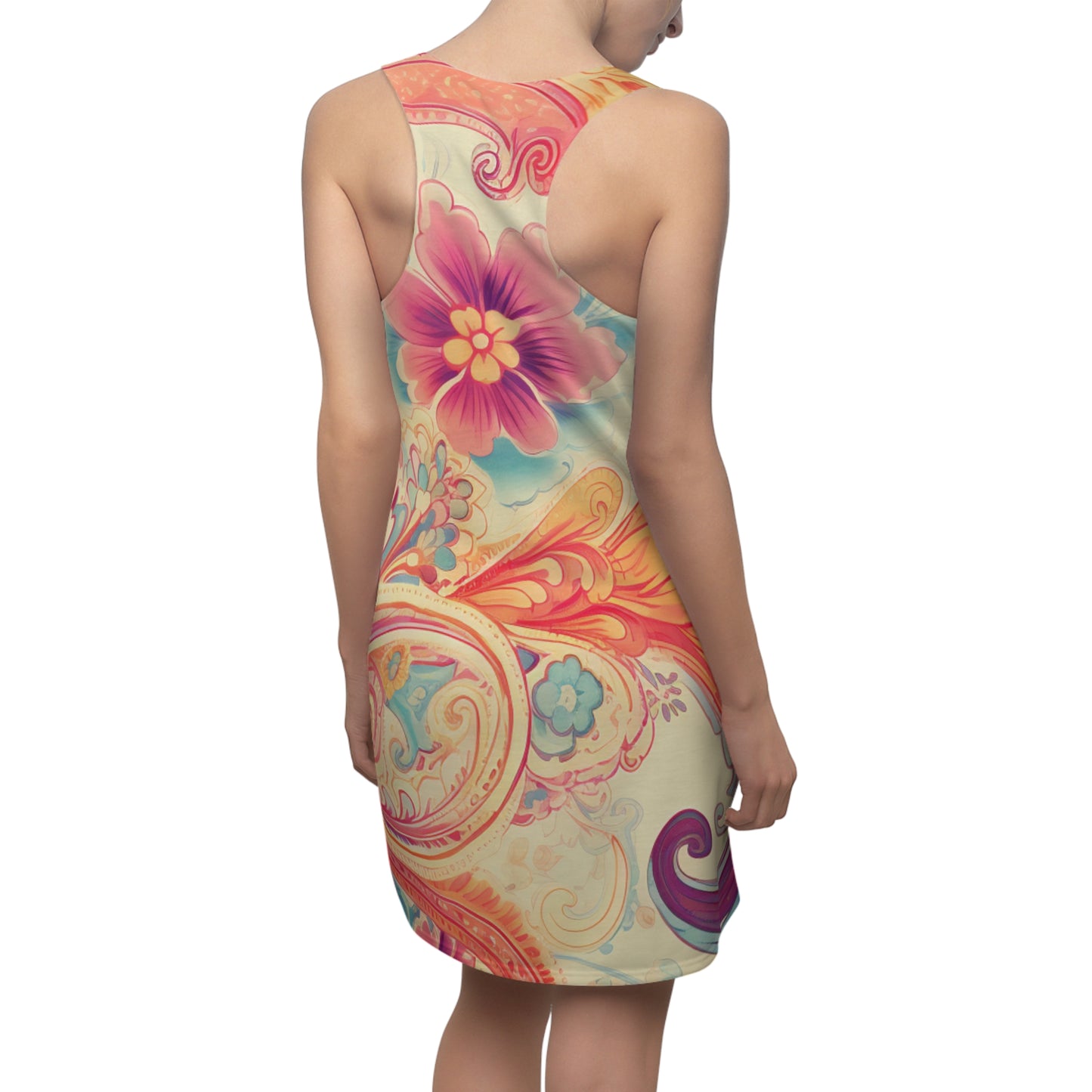 Women's Paisley Racerback Dress WRBD.001P1