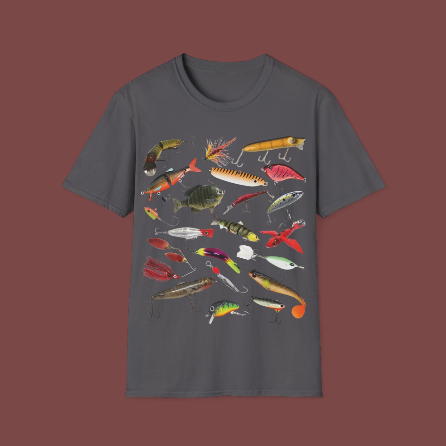 "Lures, Lures, Lures" Unisex Short Sleeve T-Shirt LUR.SSa3x