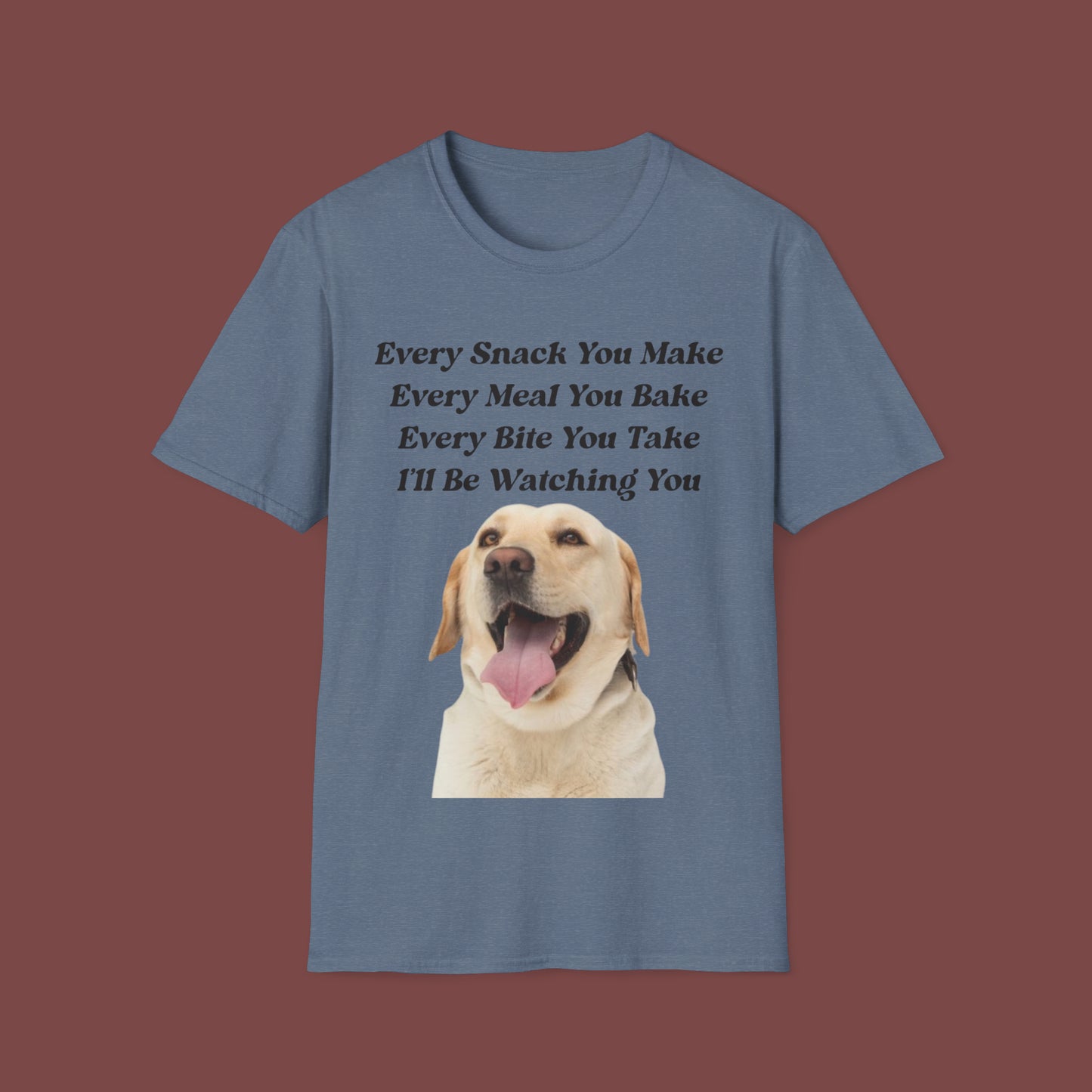 "Every Snack You Make - White Lab" Unisex Short Sleeve T-Shirt ESYM.SS01wl