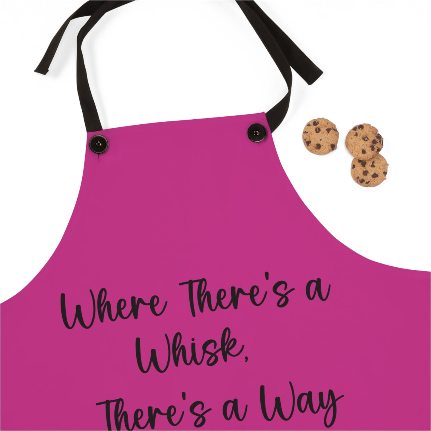 "Where there's a whisk, there's a way" Apron W404bpk