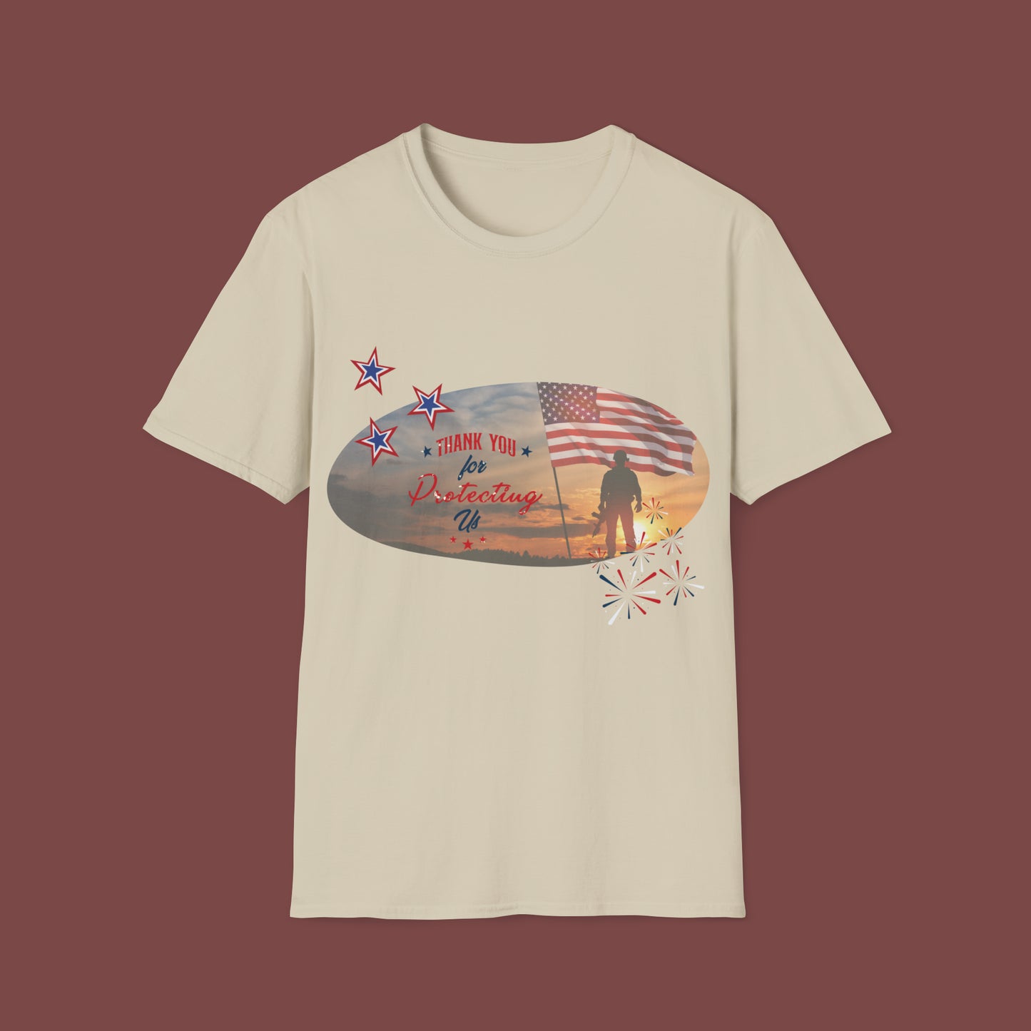 Thank You Veterans Unisex Short Sleeve T-Shirt TYV.SS02zx