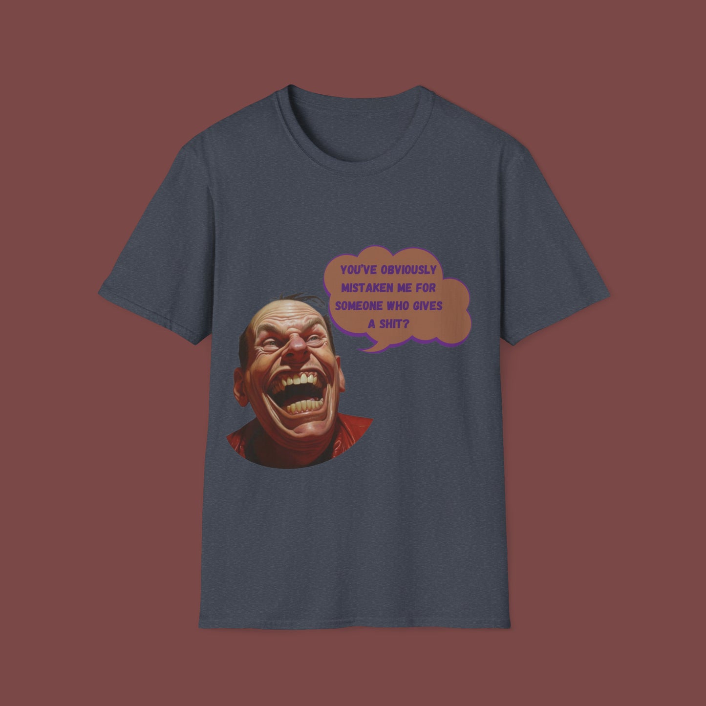 "Who Gives A Shit" Unisex Short Sleeve T-Shirt WGS.SS4fx