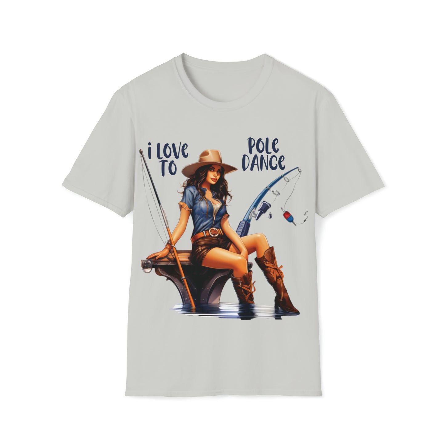 "I Love To Pole Dance" Unisex Short Sleeve T-Shirt PD.SS01