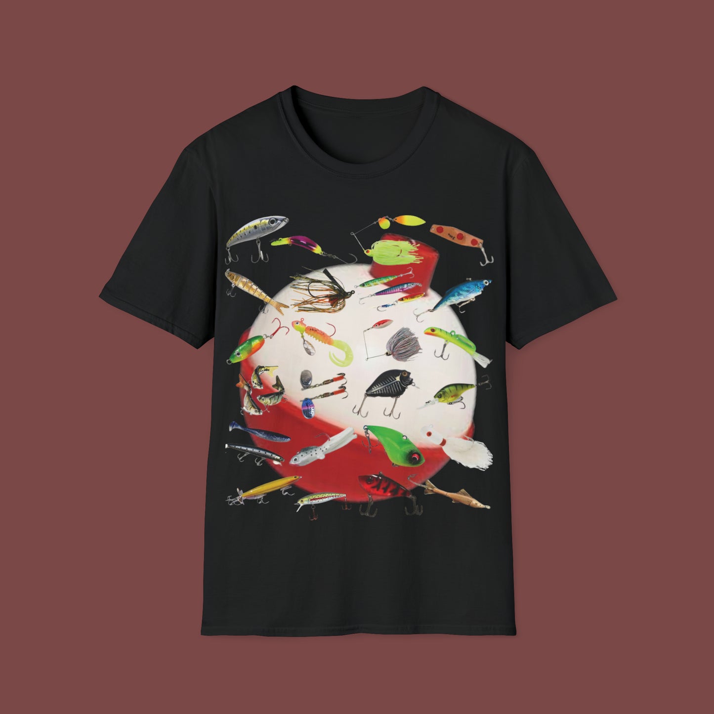 "Antique Fishing Reels" Unisex Short Sleeve T-Shirt AFR.SSa1cx