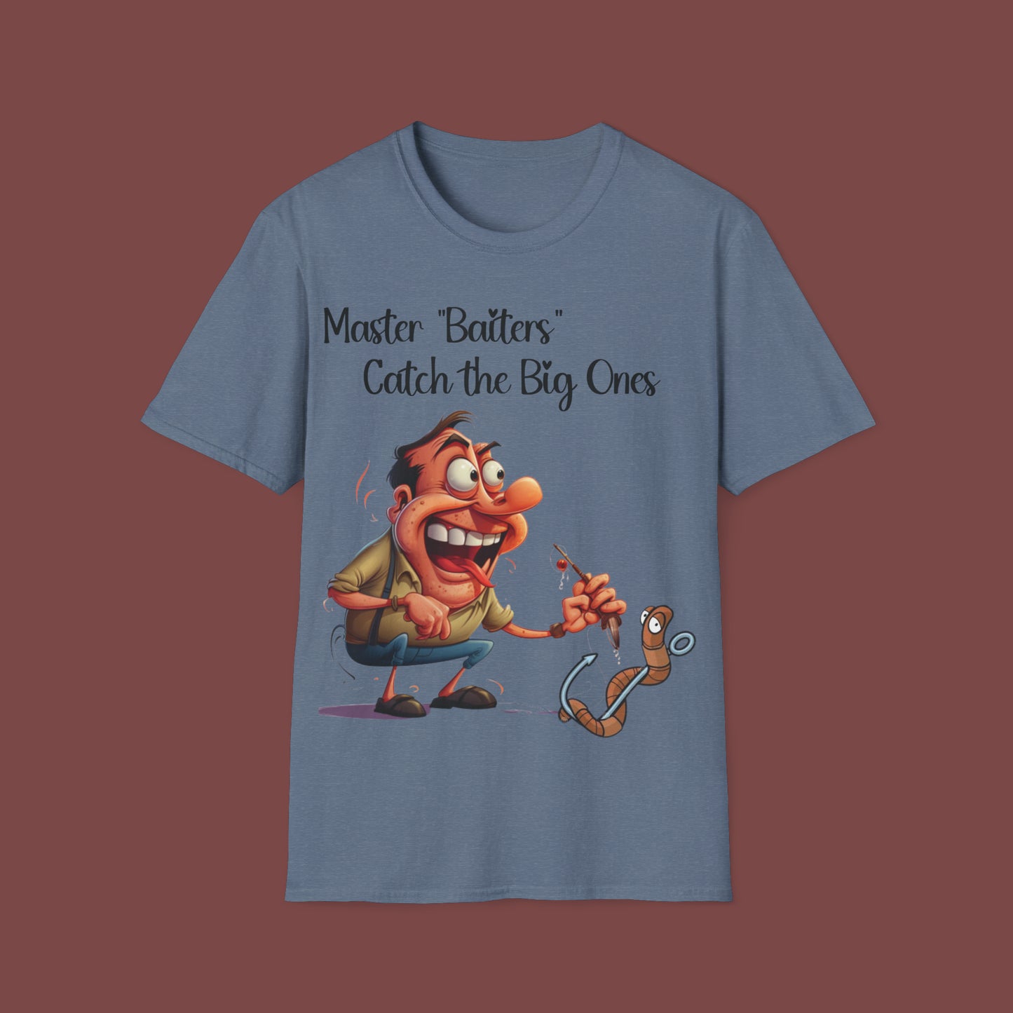 "Master Baiters Catch the Big Ones" Unisex Short Sleeve T-Shirt MB.SS1x