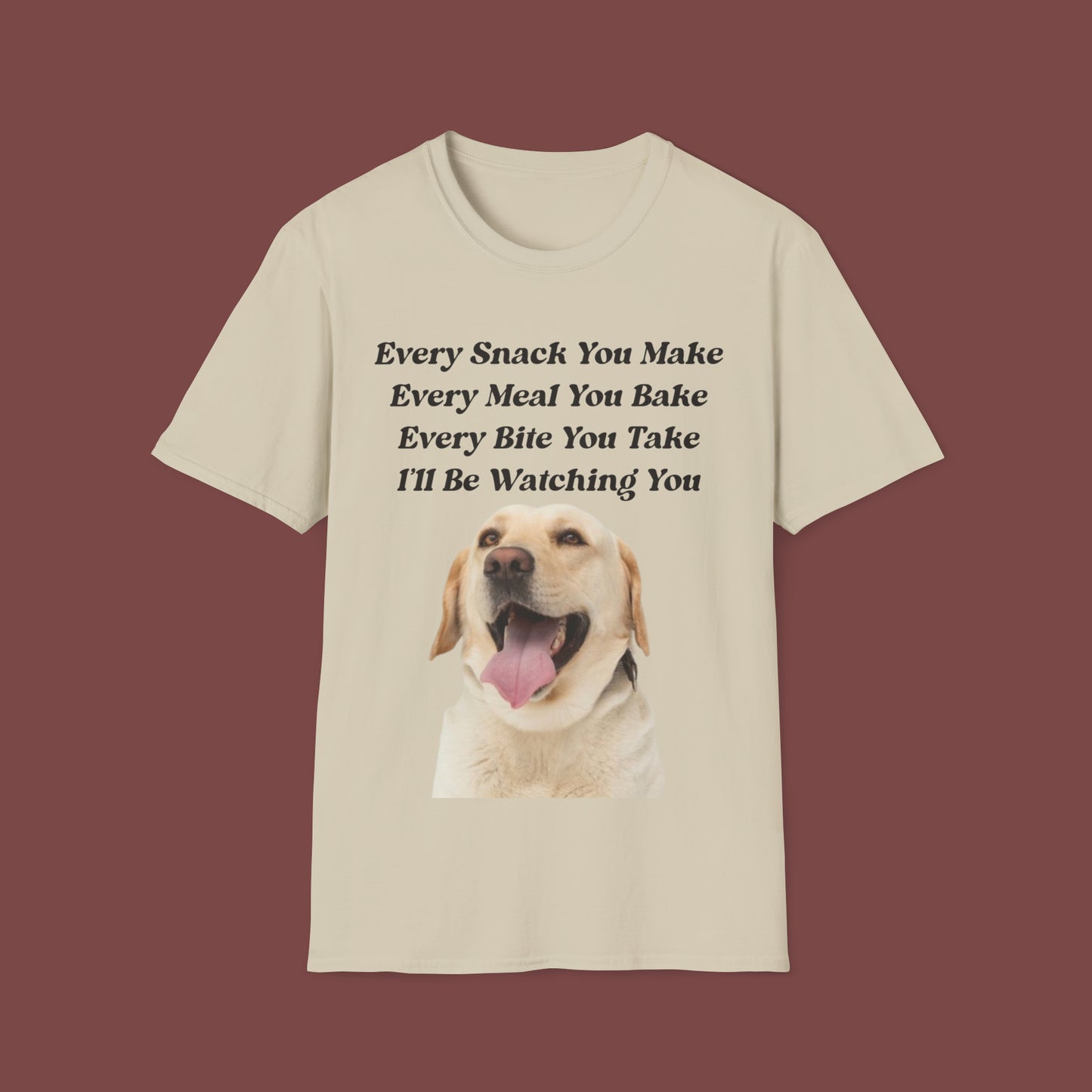 "Every Snack You Make - White Lab" Unisex Short Sleeve T-Shirt ESYM.SS01wl