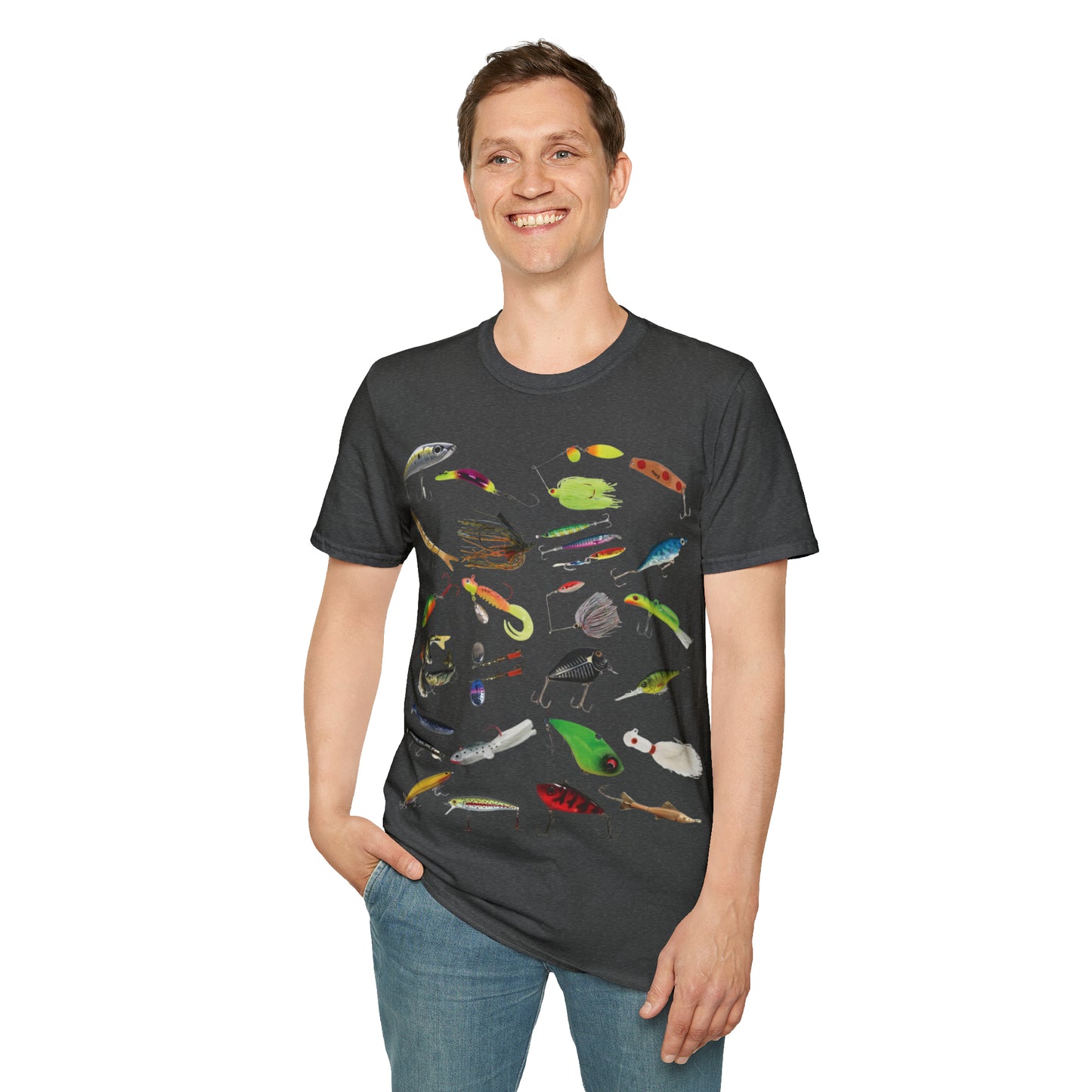 "Lures, Lures, Lures" Unisex Short Sleeve T-Shirt LUR.SSa1x