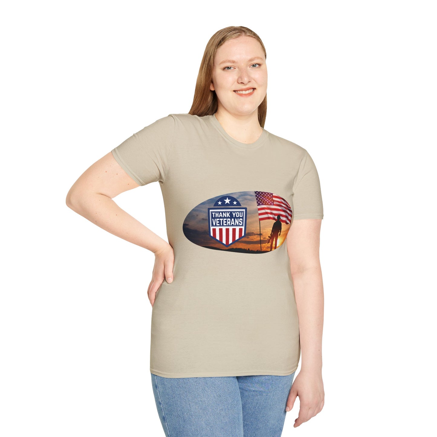 Thank You Veterans Unisex Short Sleeve T-Shirt TYV.SS003x