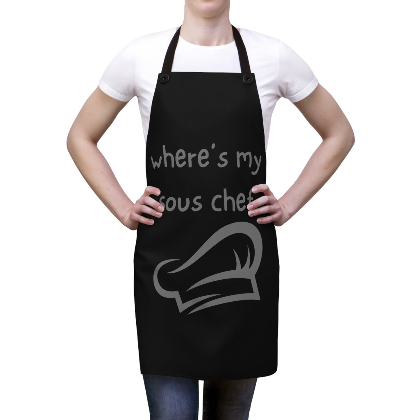 "Where's My Sous Chef" Apron SC25gb