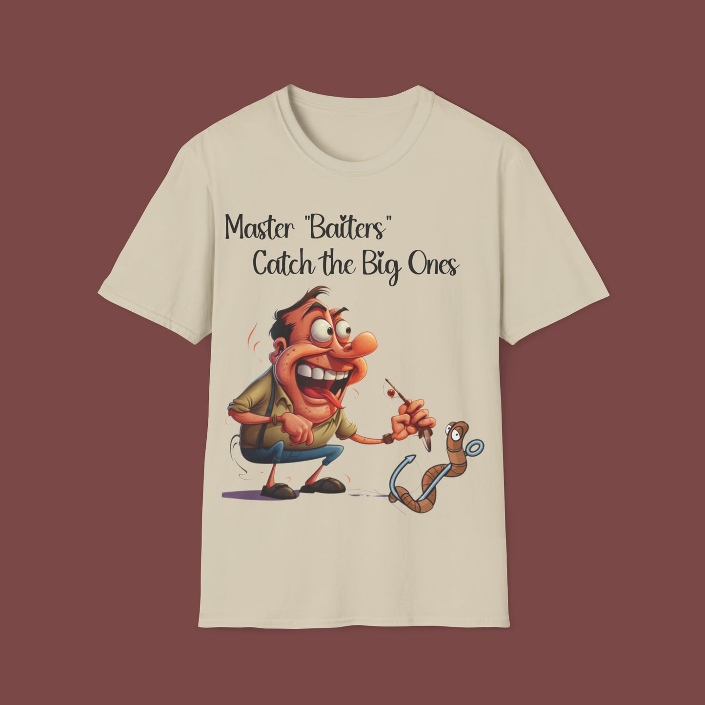 "Master Baiters Catch the Big Ones" Unisex Short Sleeve T-Shirt MB.SS1x