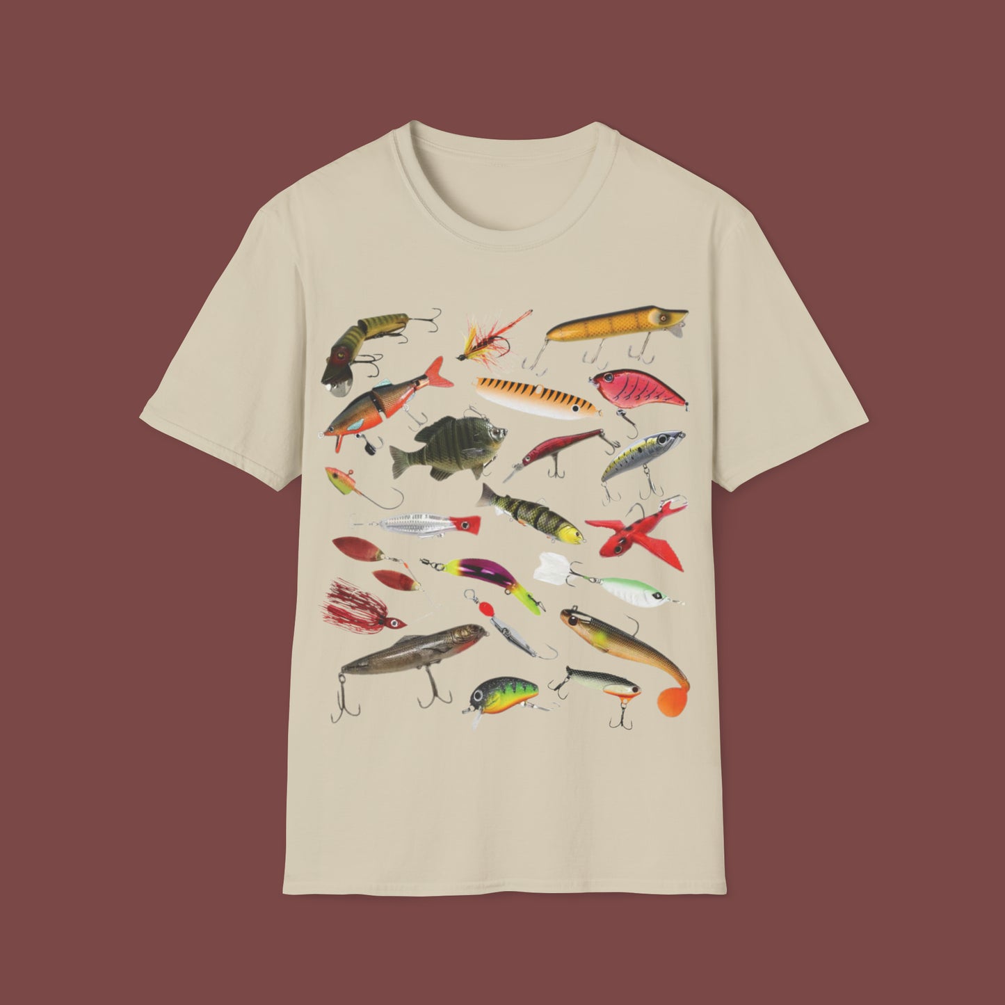 "Lures, Lures, Lures" Unisex Short Sleeve T-Shirt LUR.SSa3x