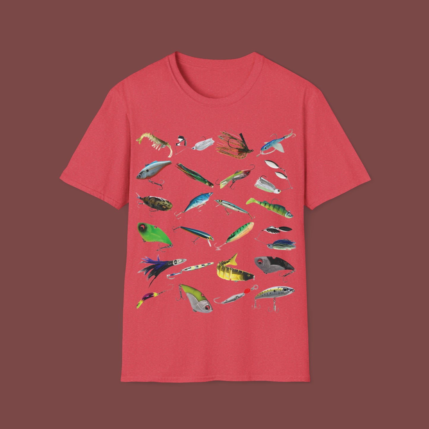 "Lures, Lures, Lures" Unisex Short Sleeve T-Shirt LUR.SSa2bx