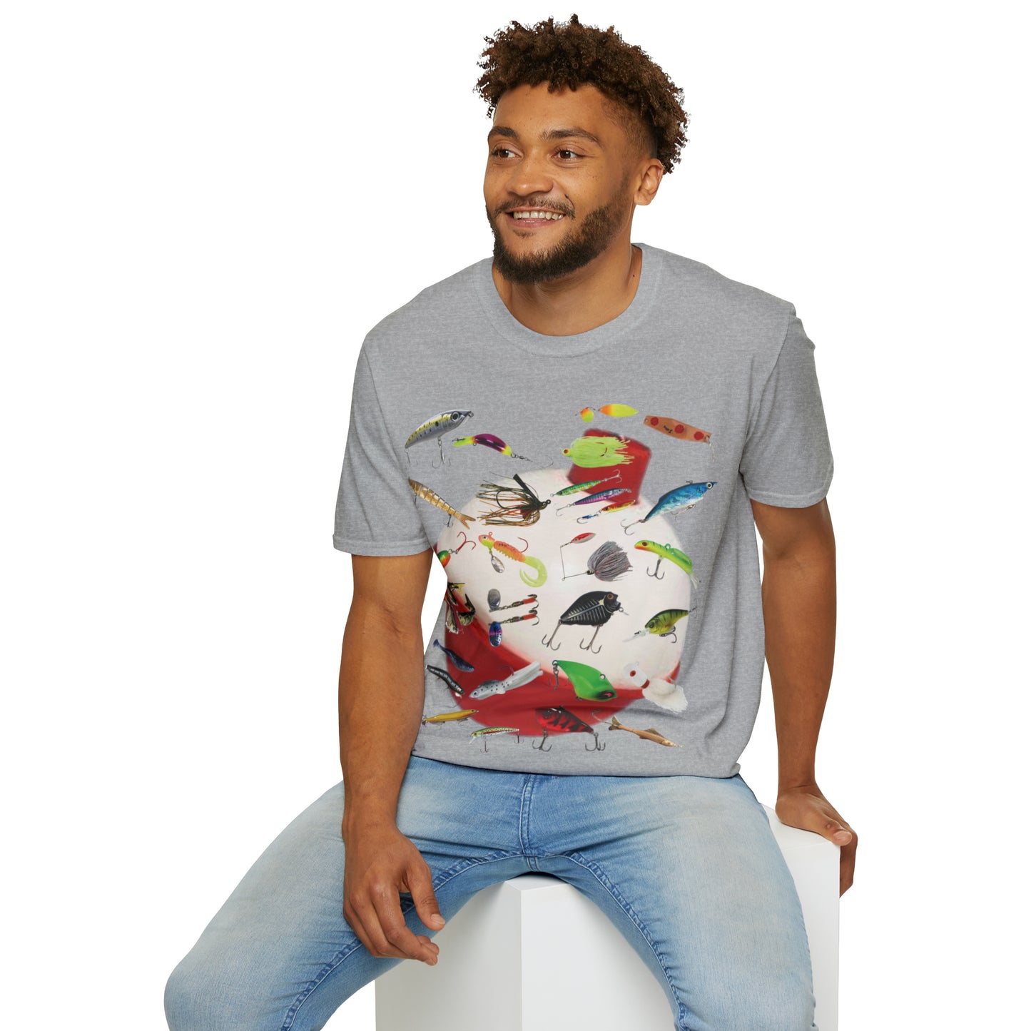 "Antique Fishing Reels" Unisex Short Sleeve T-Shirt AFR.SSa1cx