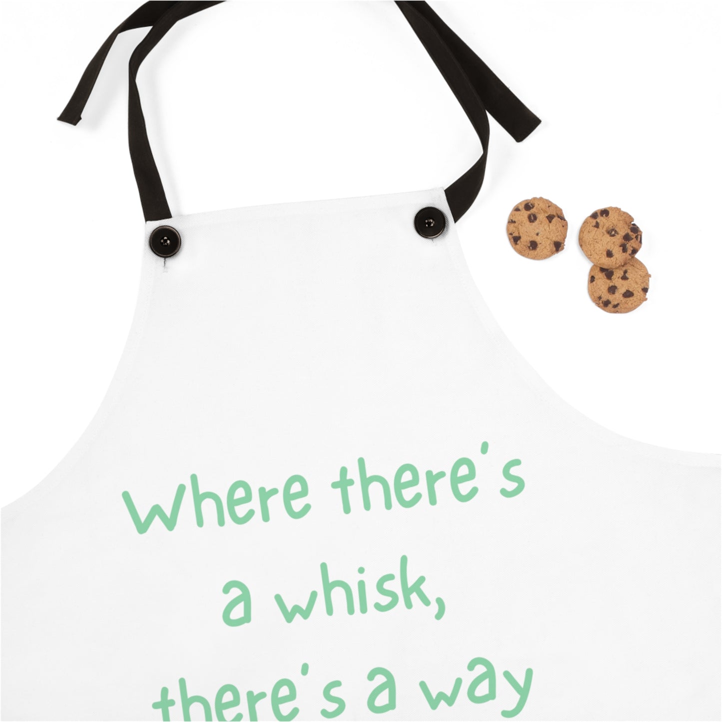 "Where there's a whisk, there's a way" Apron W999gw