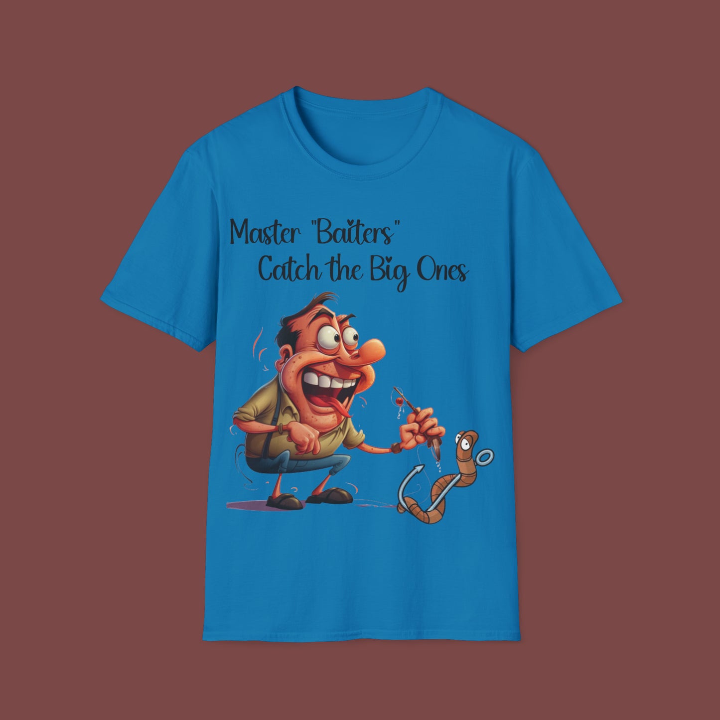 "Master Baiters Catch the Big Ones" Unisex Short Sleeve T-Shirt MB.SS1x