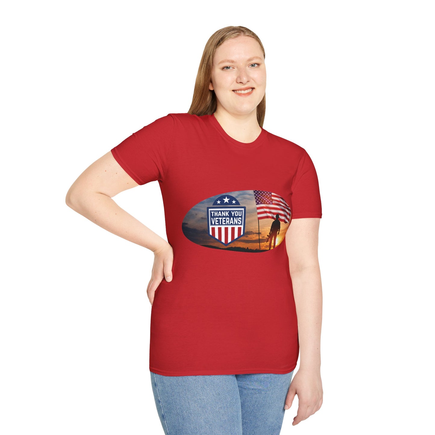Thank You Veterans Unisex Short Sleeve T-Shirt TYV.SS003x