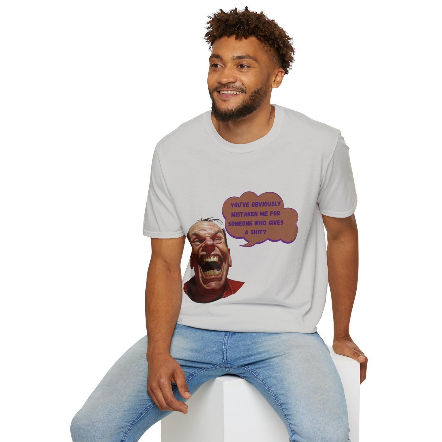 "Who Gives A Shit" Unisex Short Sleeve T-Shirt WGS.SS4fx