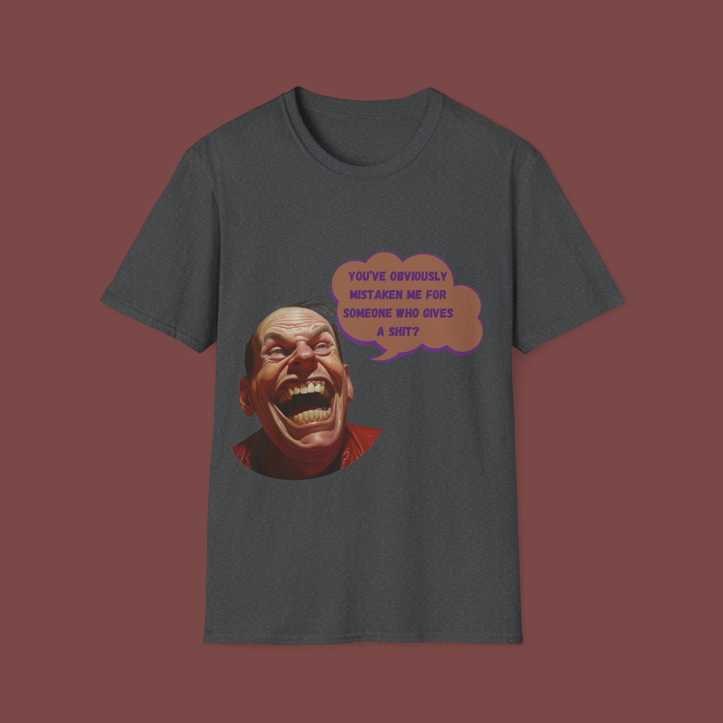 "Who Gives A Shit" Unisex Short Sleeve T-Shirt WGS.SS4fx