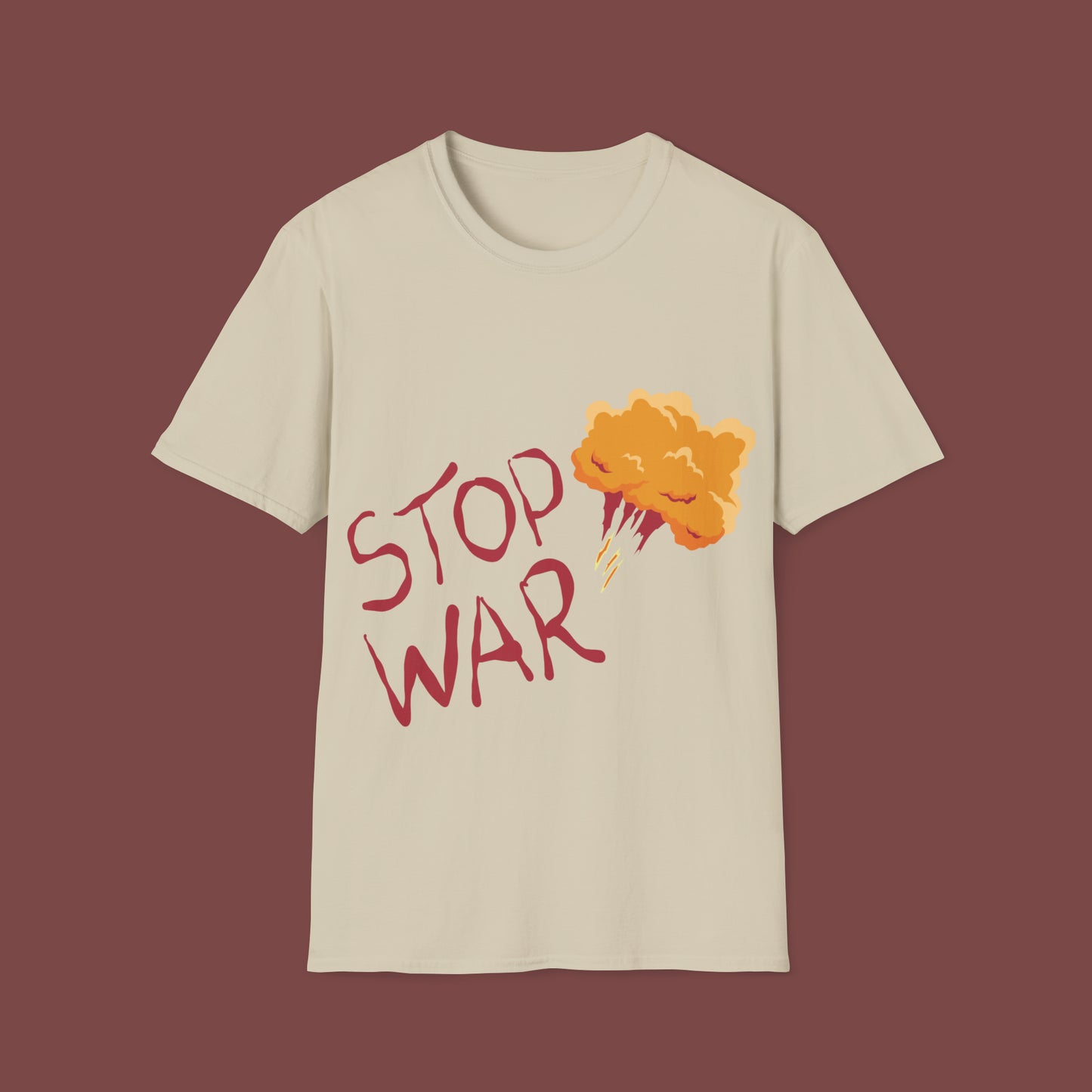 Stop War Unisex Short Sleeve T-Shirt SW.101vx