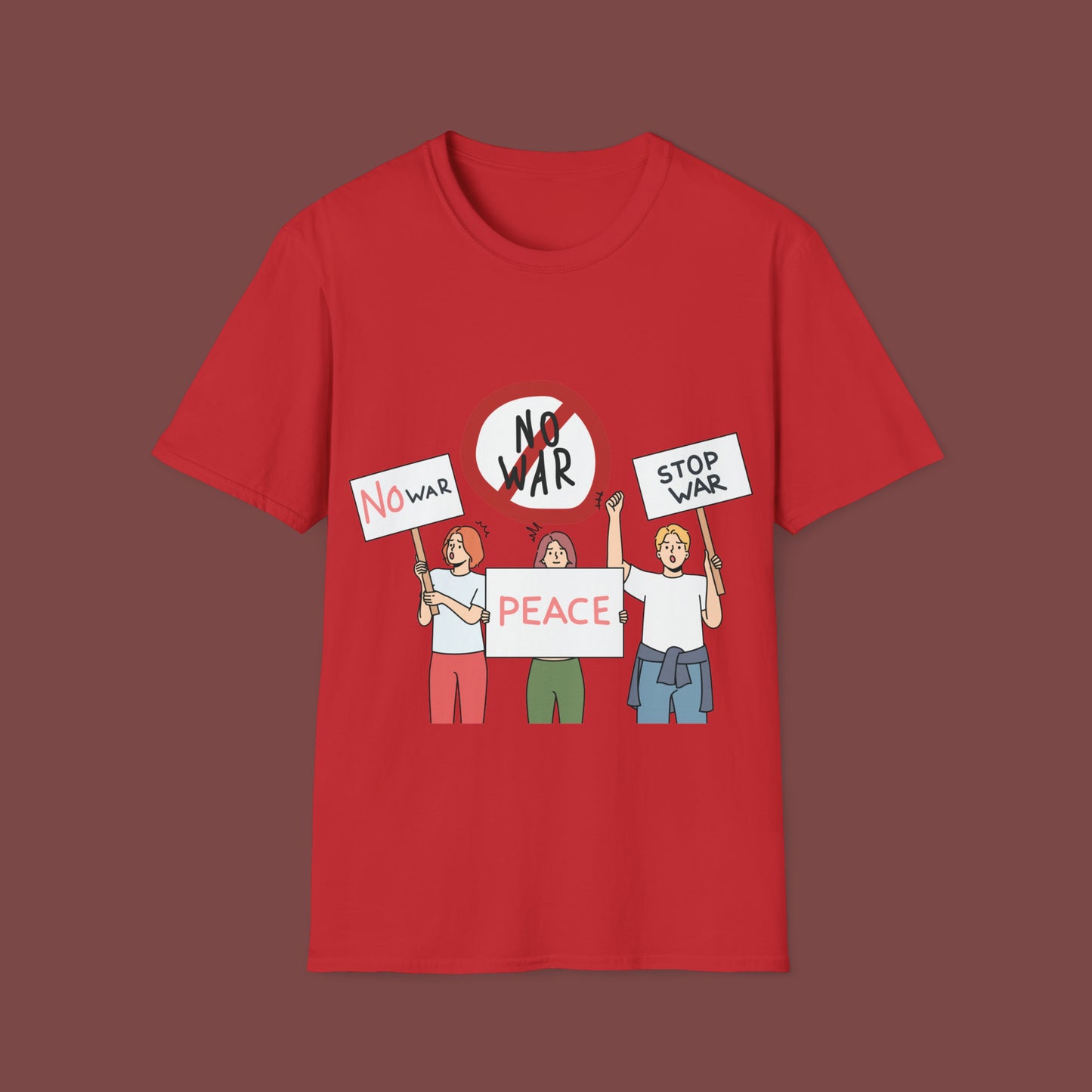 Stop War Unisex Short Sleeve T-Shirt SW.SS001nx