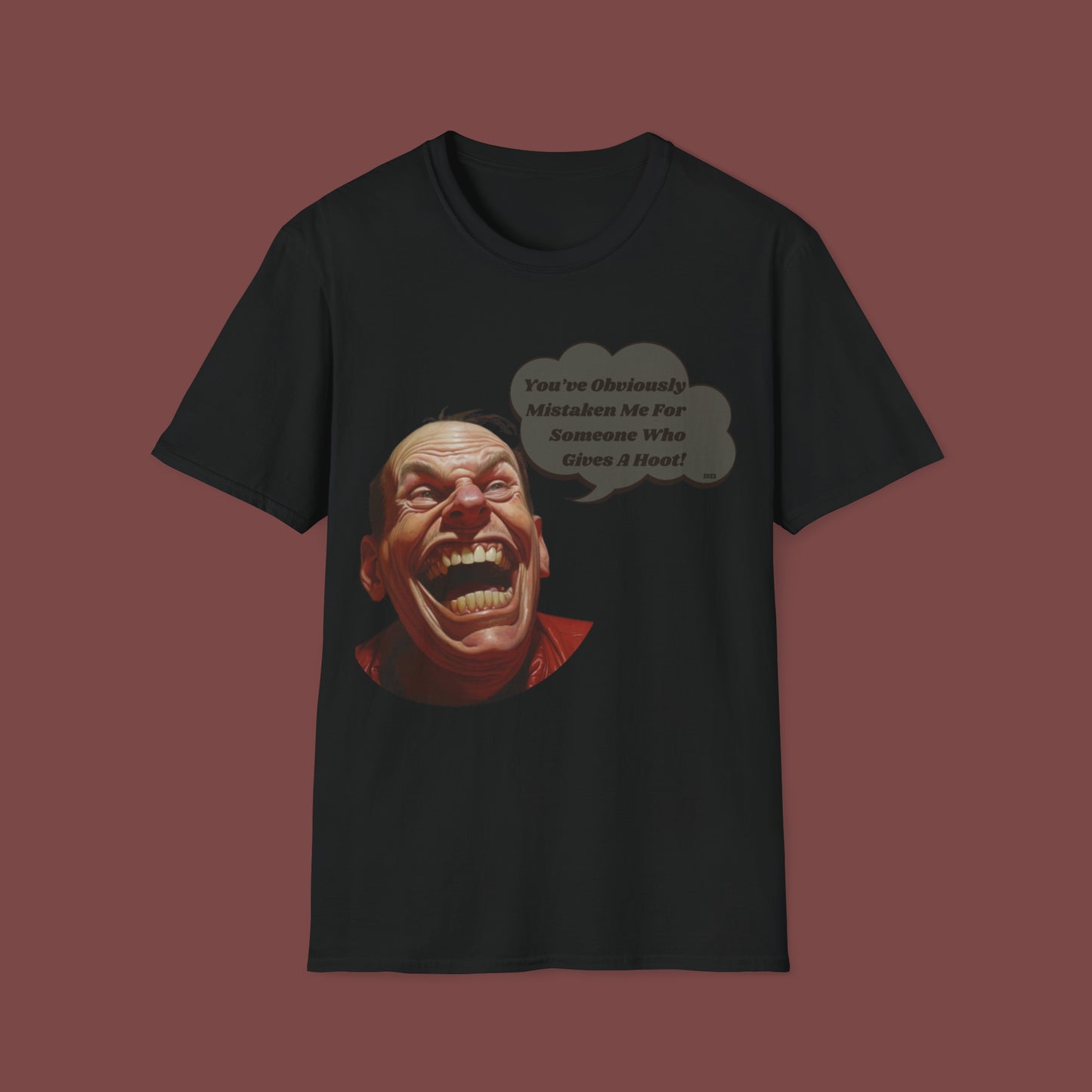 "Who Gives A Hoot" Unisex Short Sleeve T-Shirt WGH.SSa2zx