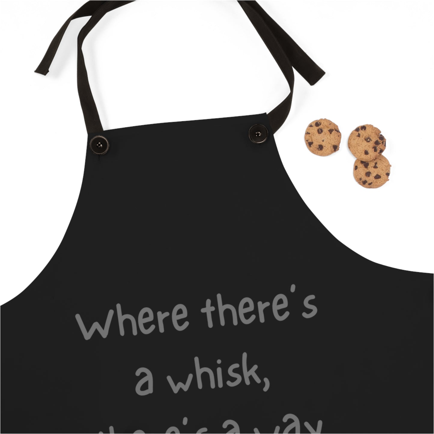 "Where there's a whisk, there's a way" Apron W1000gb