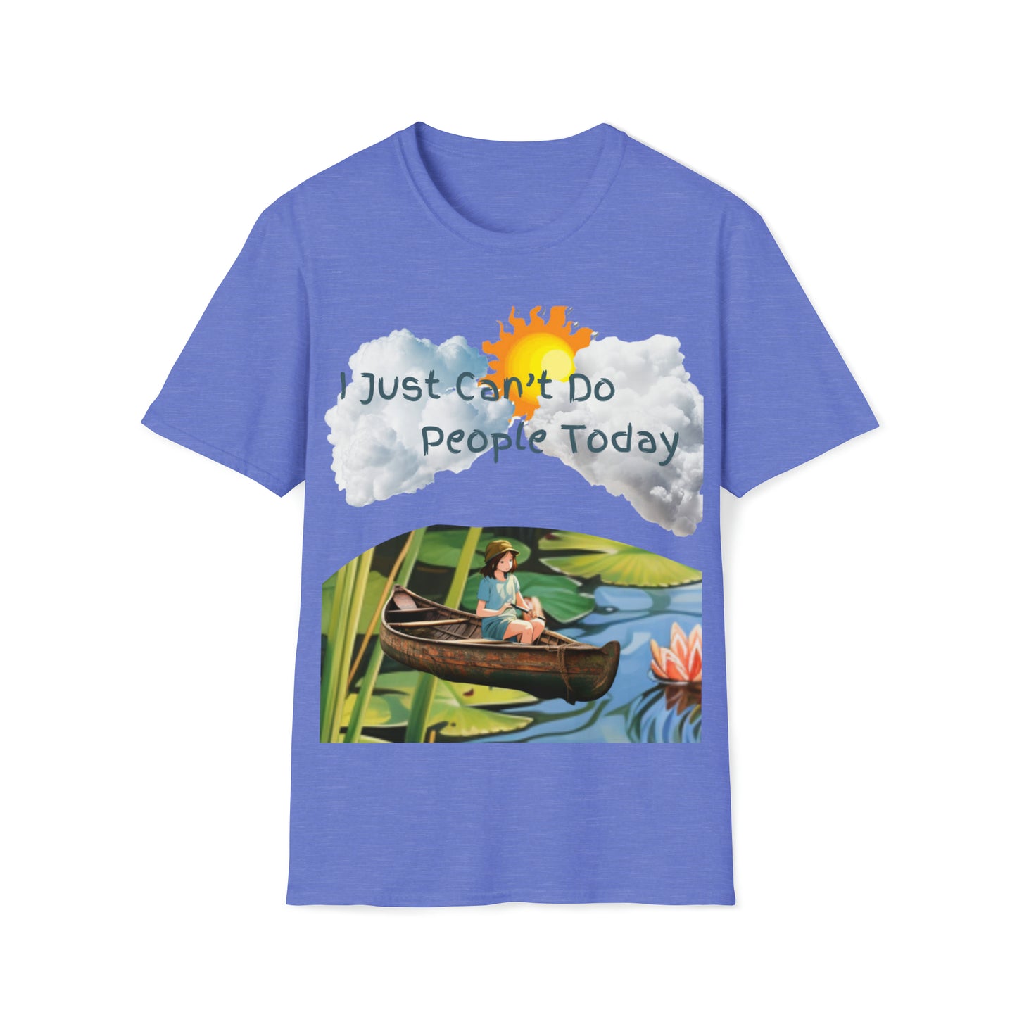 "I Can't Do People Today" Unisex Short Sleeve T-Shirt CDPT.SS03b