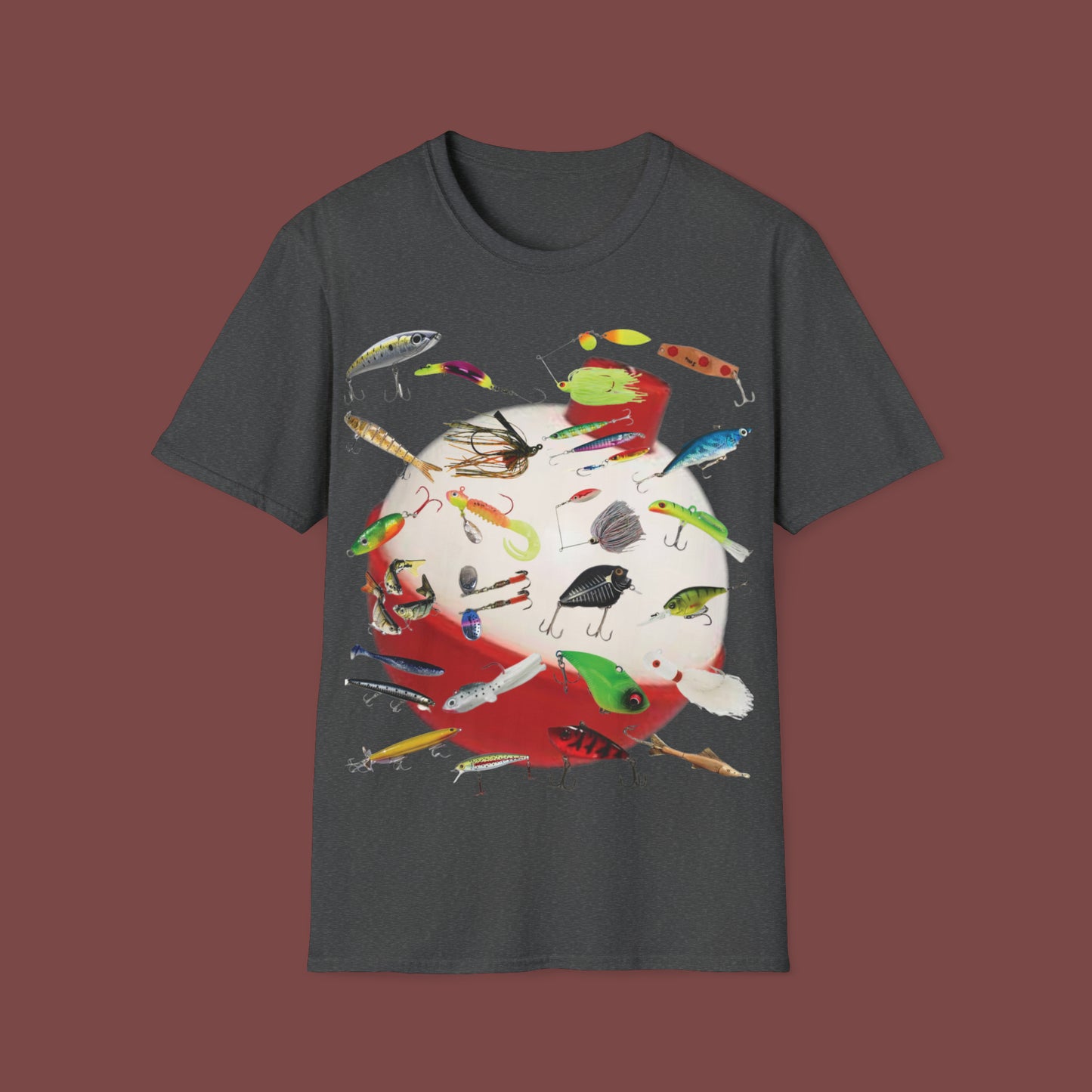 "Antique Fishing Reels" Unisex Short Sleeve T-Shirt AFR.SSa1cx