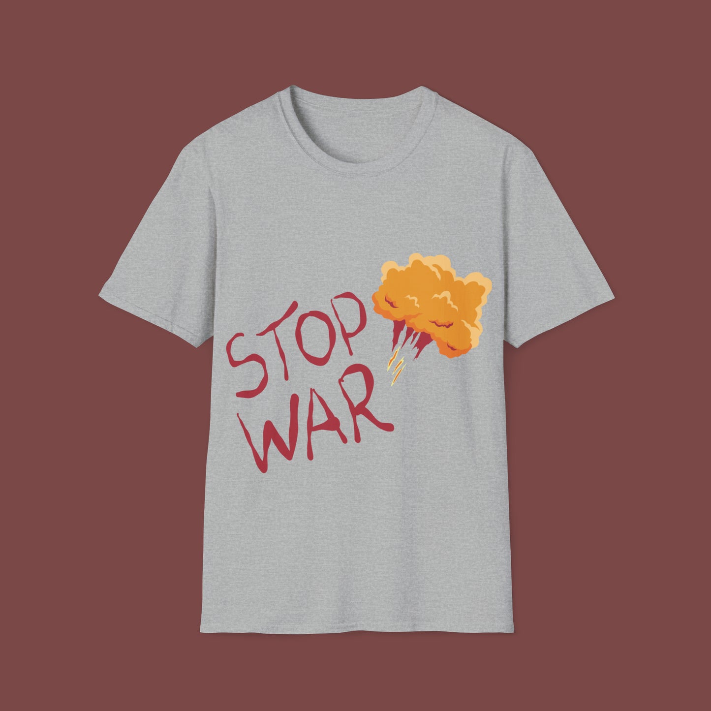 Stop War Unisex Short Sleeve T-Shirt SW.101vx