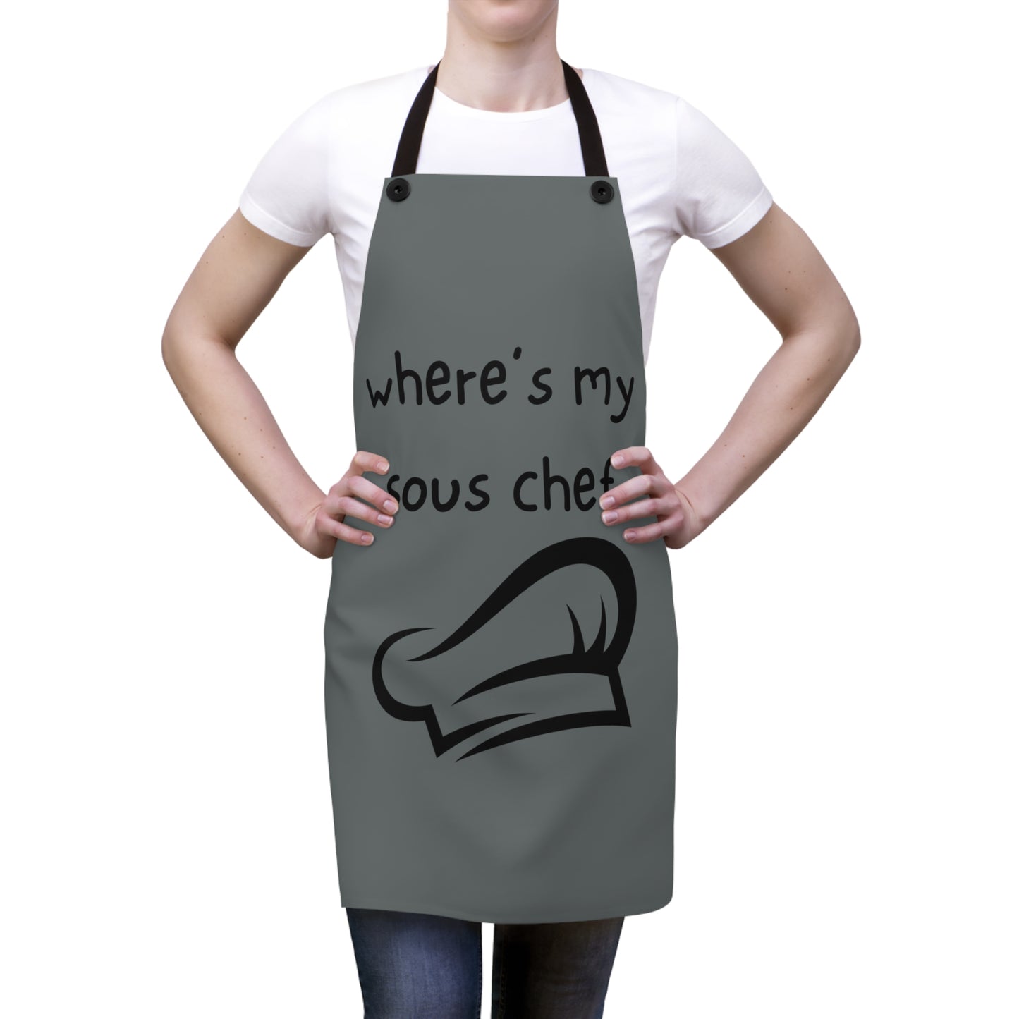"Where's My Sous Chef" Apron SC15bdg
