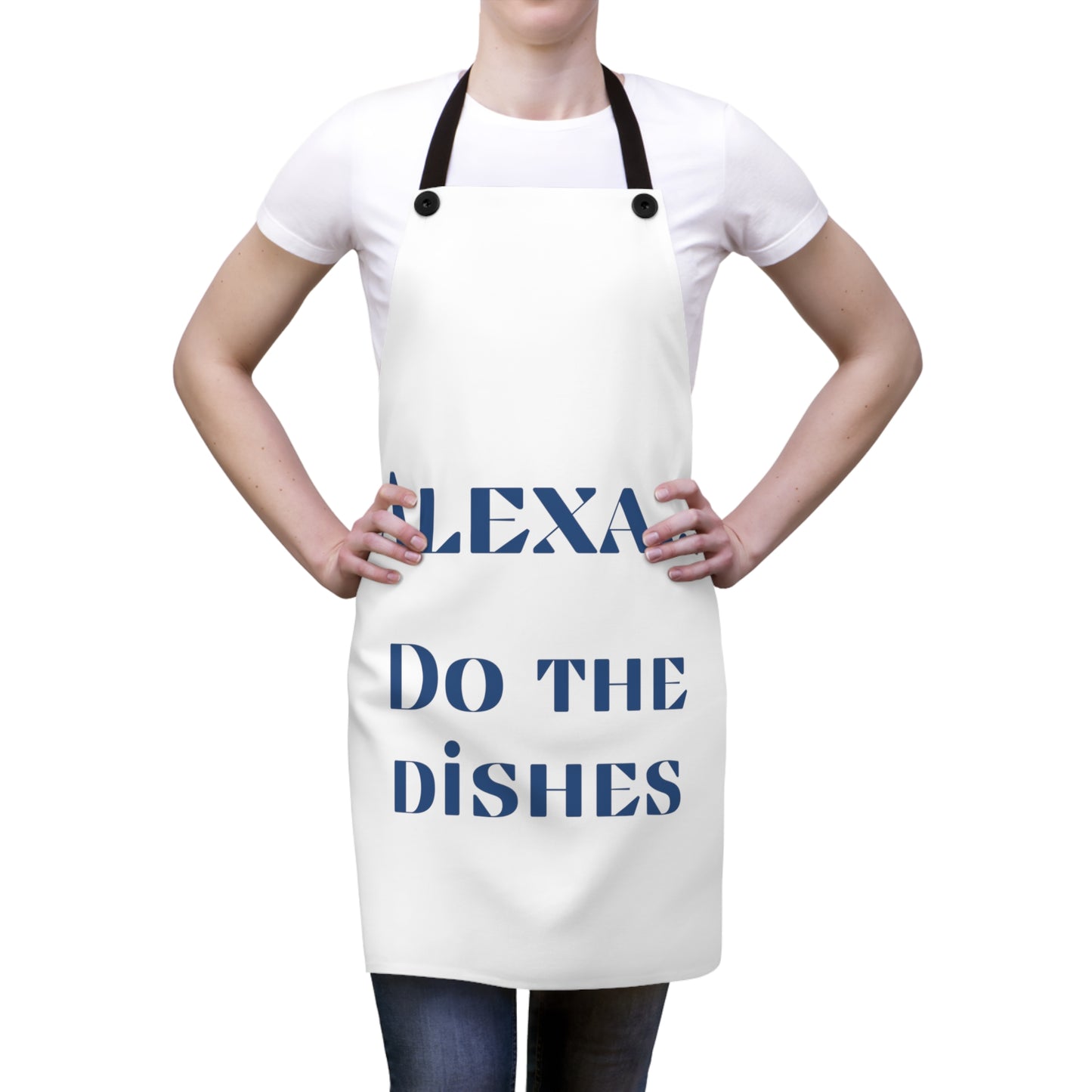 "Alexa... Do the dishes" Apron A820sbw