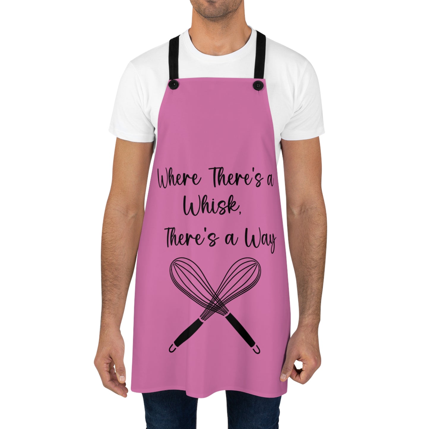 "Where there's a whisk, there's a way" Apron W404blp