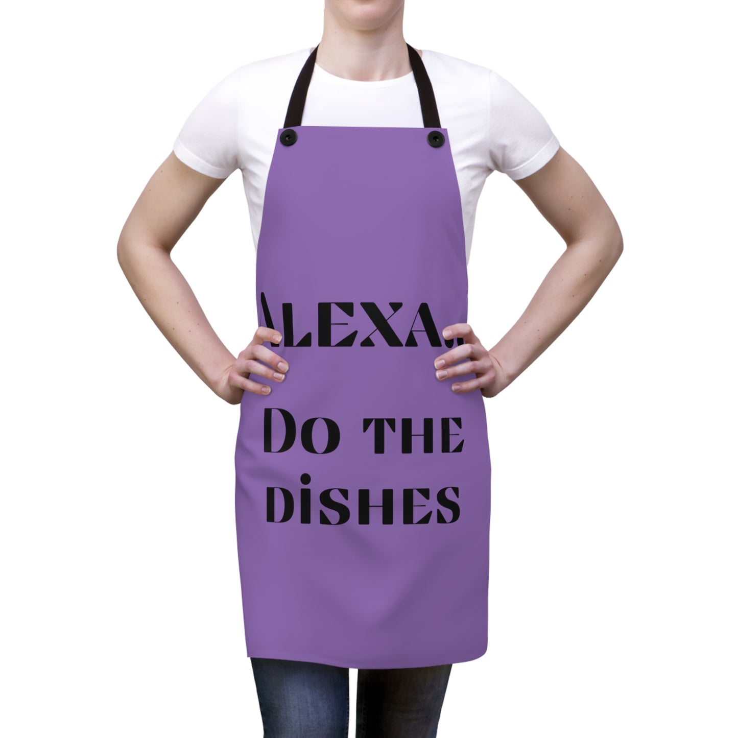 "Alexa... Do the dishes" Apron A325blp