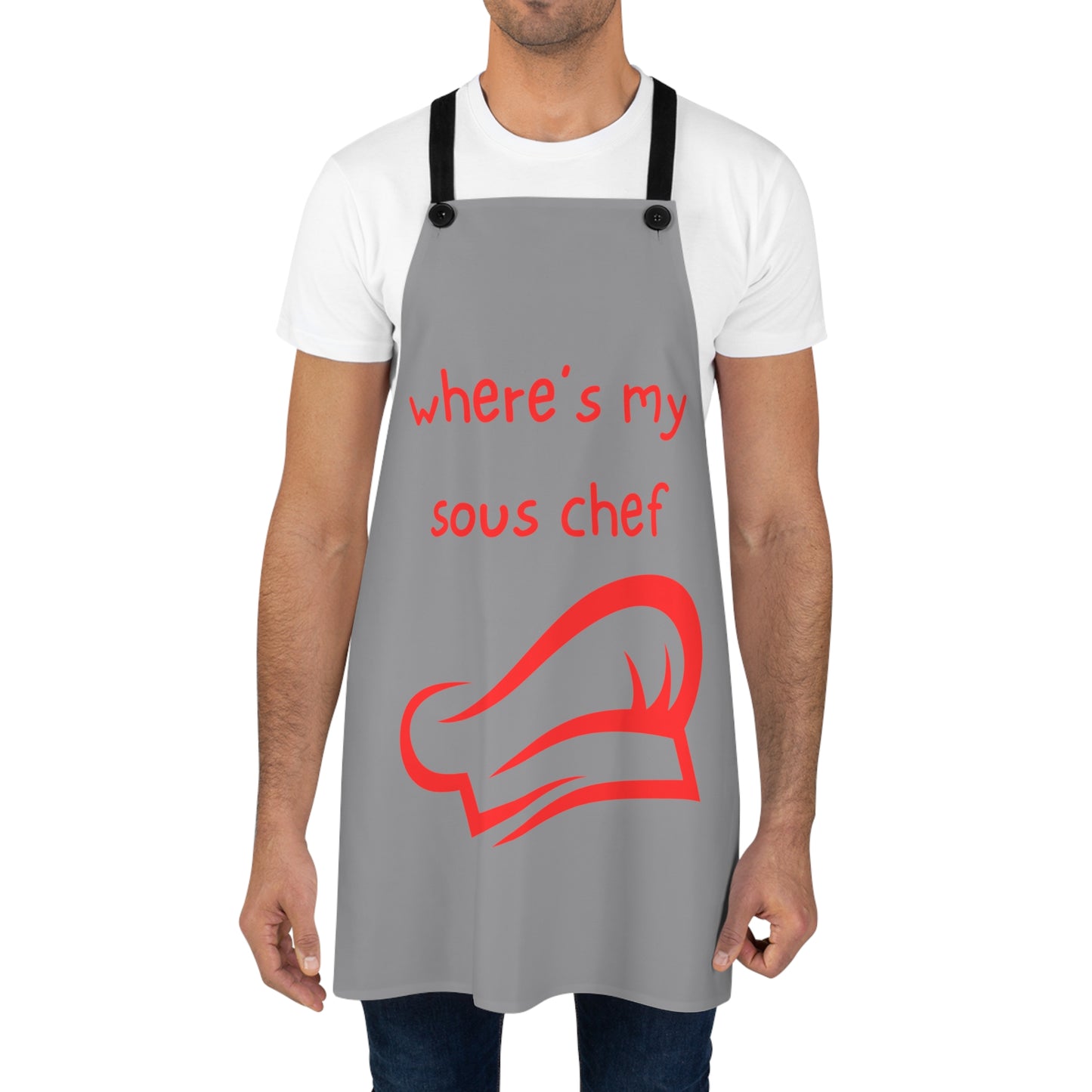 "where's my sous chef" Apron W111rg
