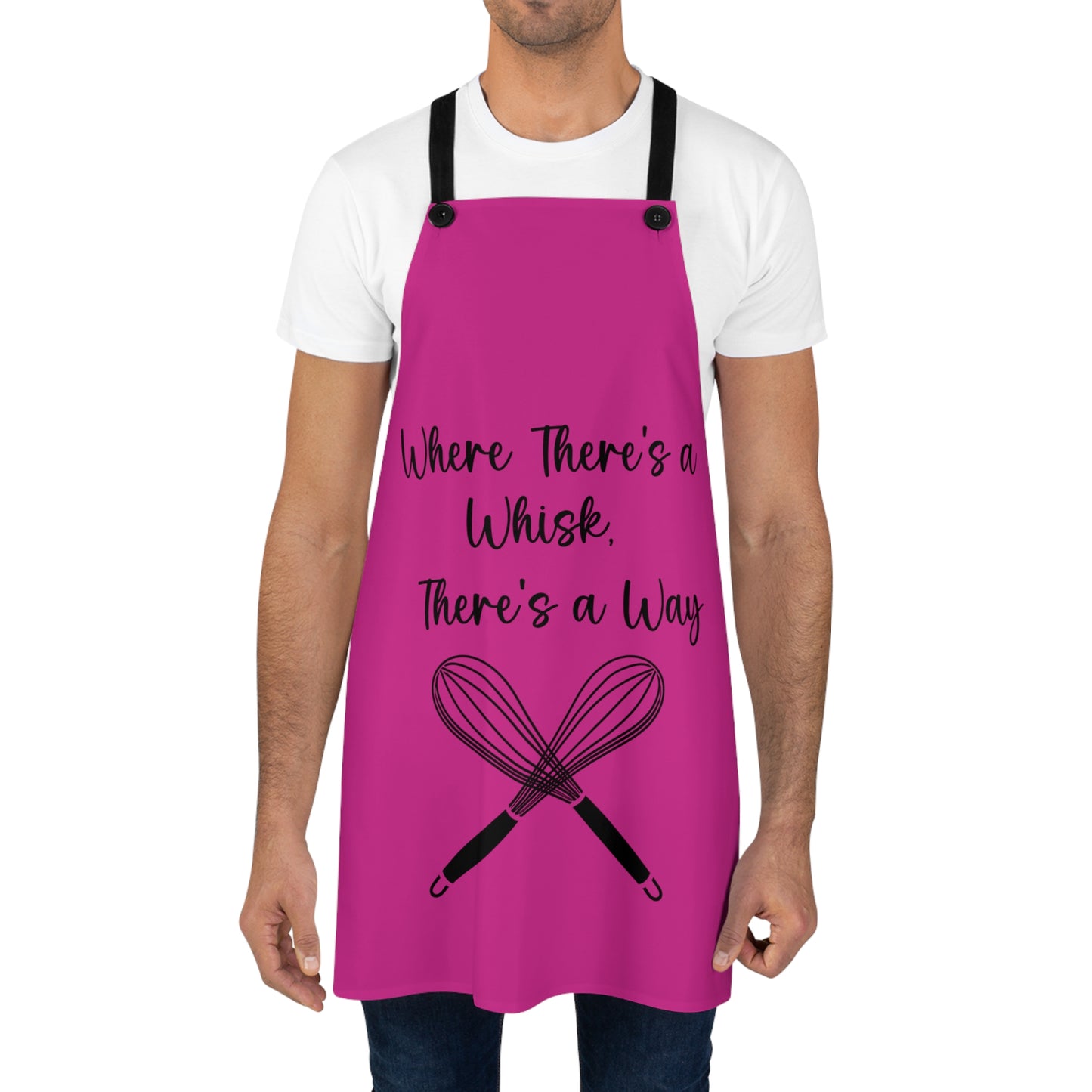 "Where there's a whisk, there's a way" Apron W404bpk