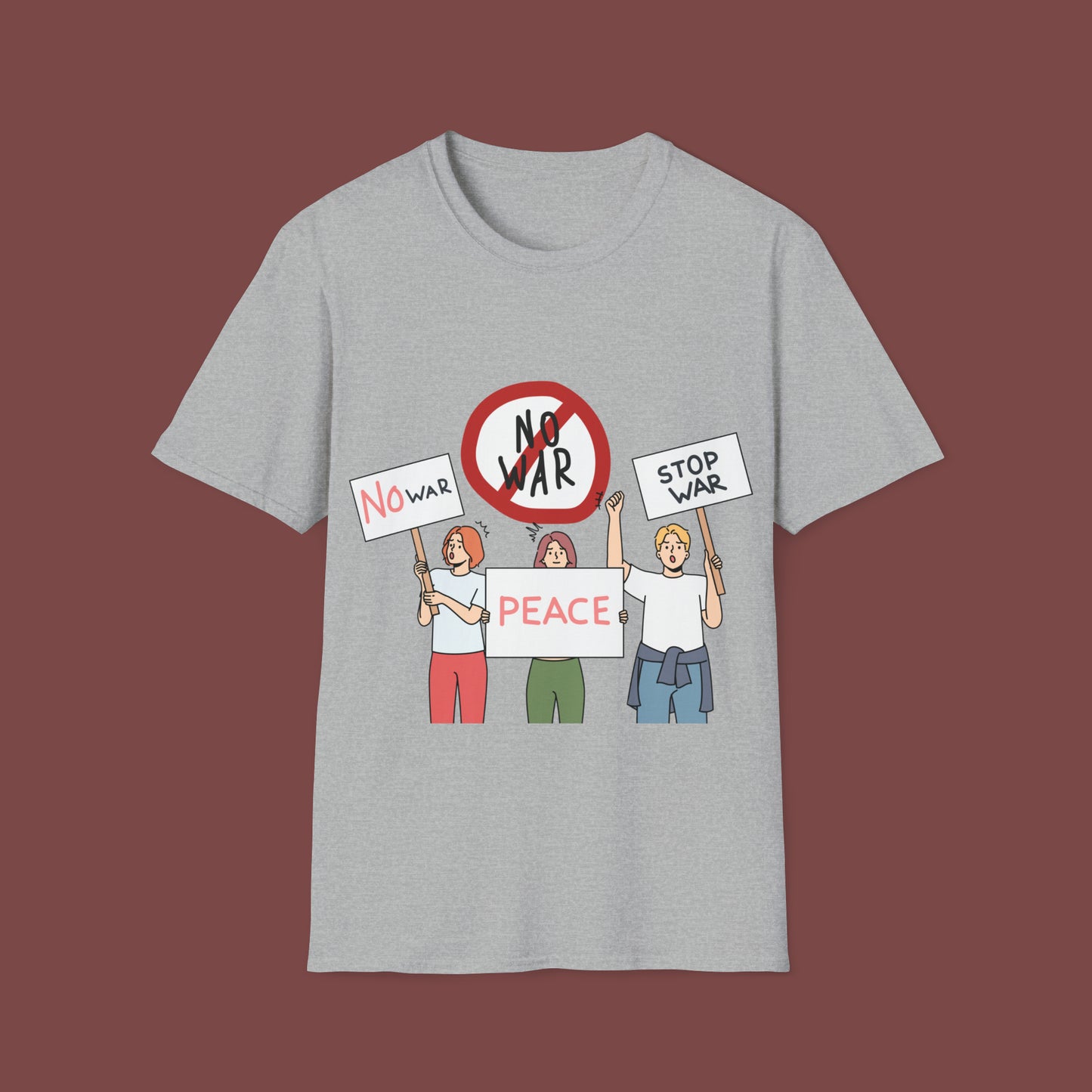 Stop War Unisex Short Sleeve T-Shirt SW.SS001nx