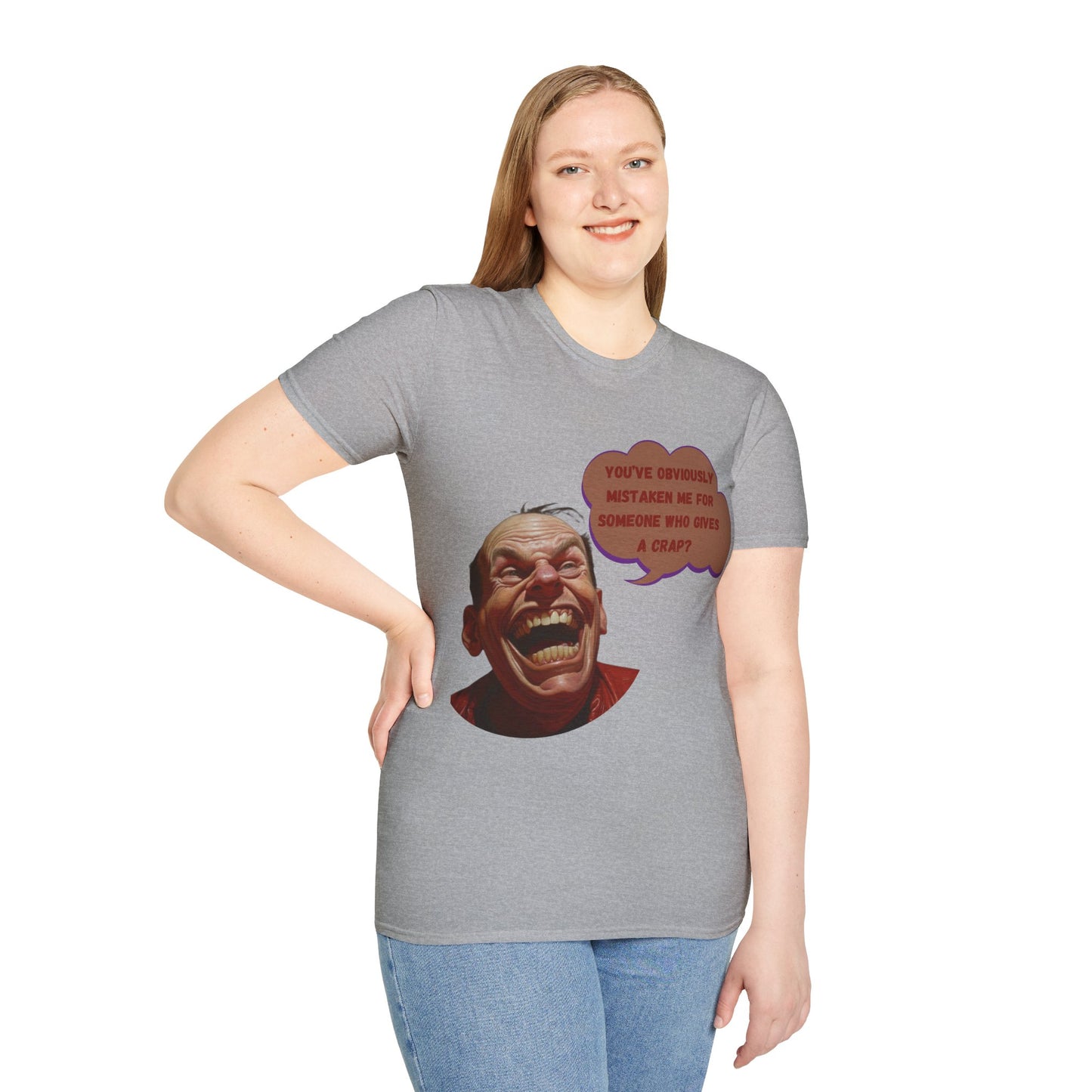 "Who Gives A Crap" Unisex Short Sleeve T-Shirt WGC.SSa7cx