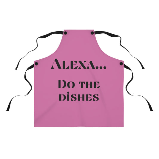 "Alexa... Do the dishes" Apron A326bp